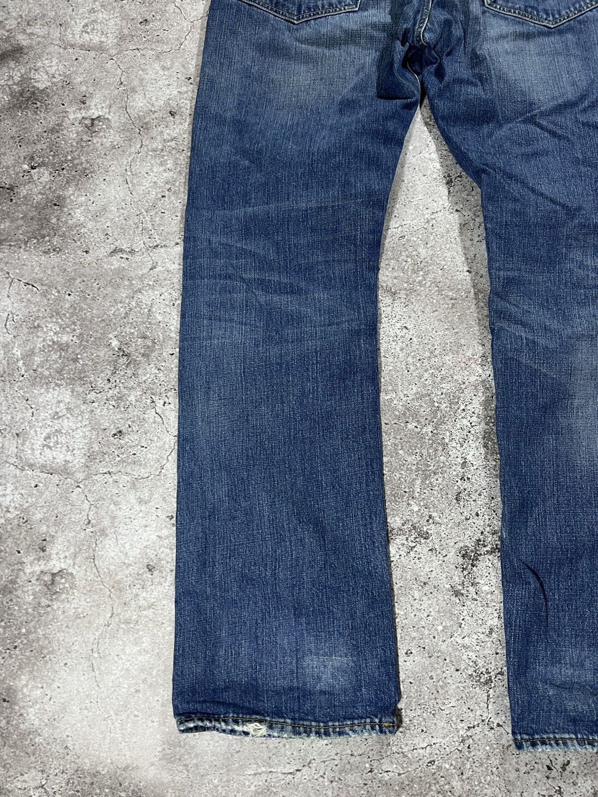 Levi's Vintage Levis Bootcut 505 Jeans Light Blue Faded Distressed Size US 36 / EU 52 - 6 Thumbnail