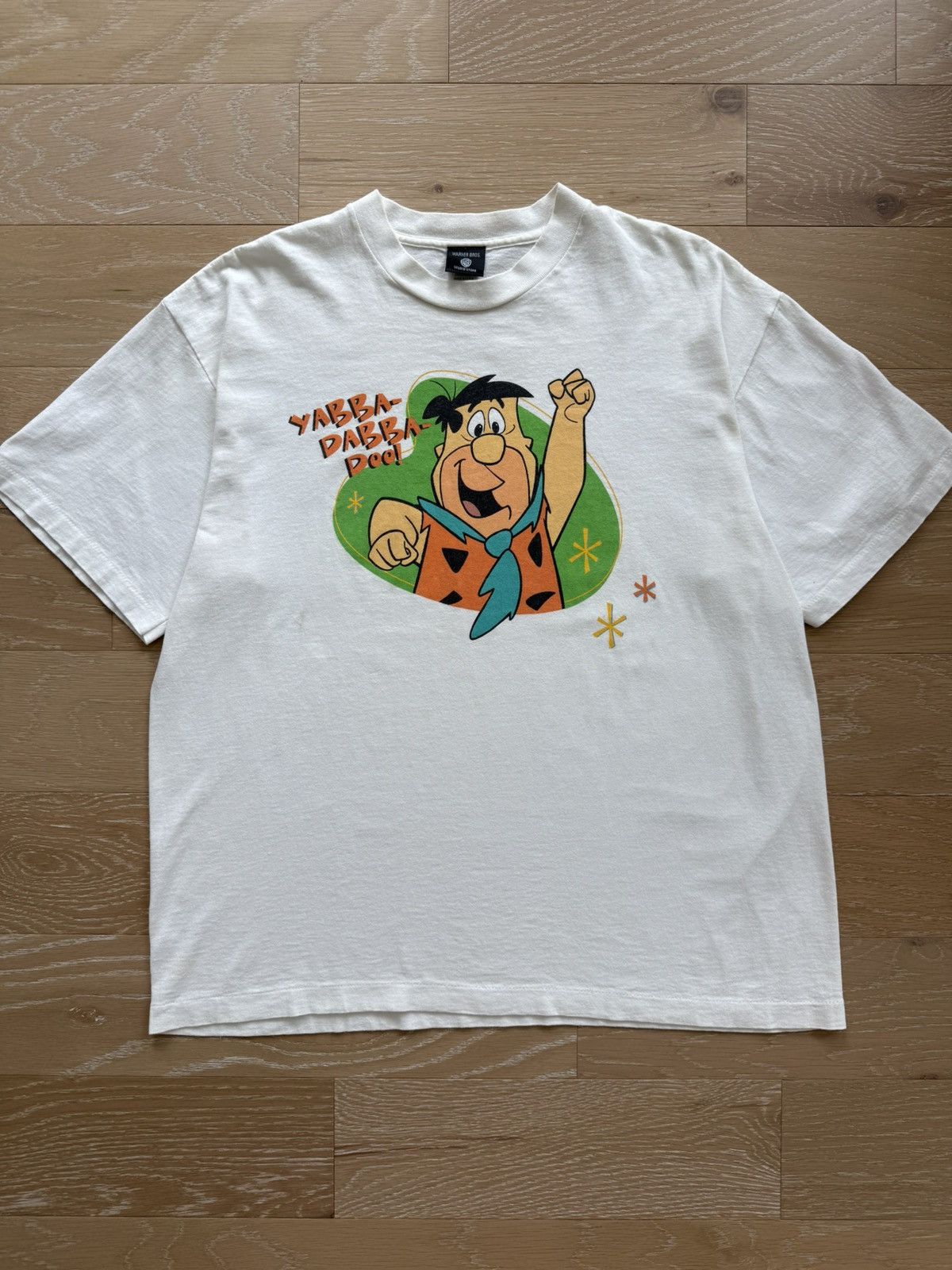 Warner Bros Vintage ‘97 Fred Flintstone Yabba Dabba Doo Shirt Size US XL / EU 56 / 4 - 1 Thumbnail