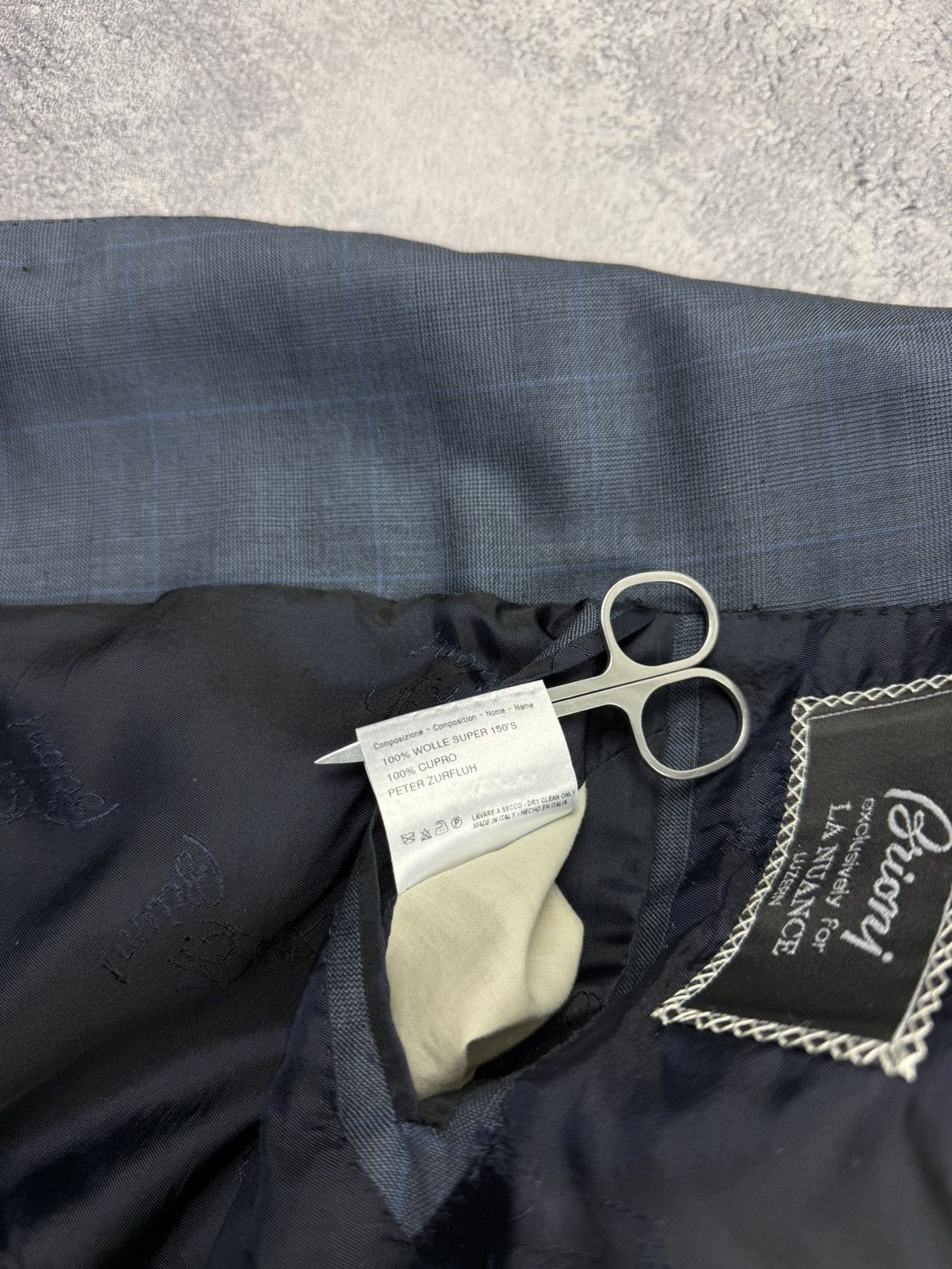 Brioni Vintage Brioni Nomentano Super 150’s Wool Blazer Jacket Size 40R - 17 Thumbnail