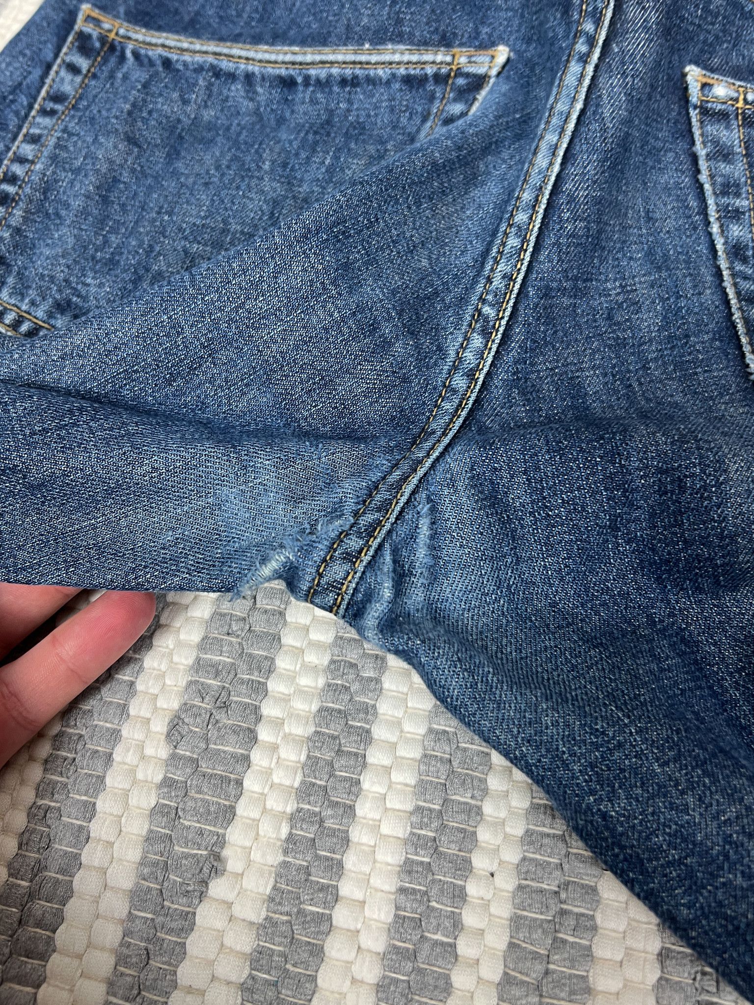 Carhartt Carhartt Blue Denim Pants Jean Size US 31 - 6 Thumbnail