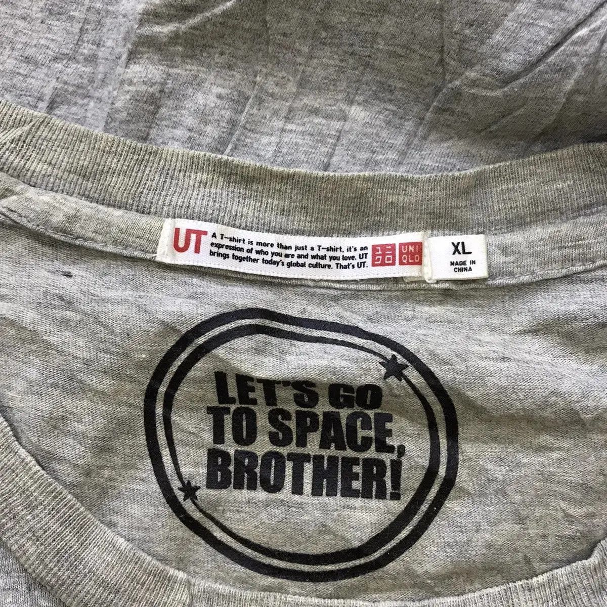 Uniqlo ANIME SPACE BROTHERS x UNIQLO Chuya Koyama Tee Shirt Top Size US XL / EU 56 / 4 - 5 Thumbnail