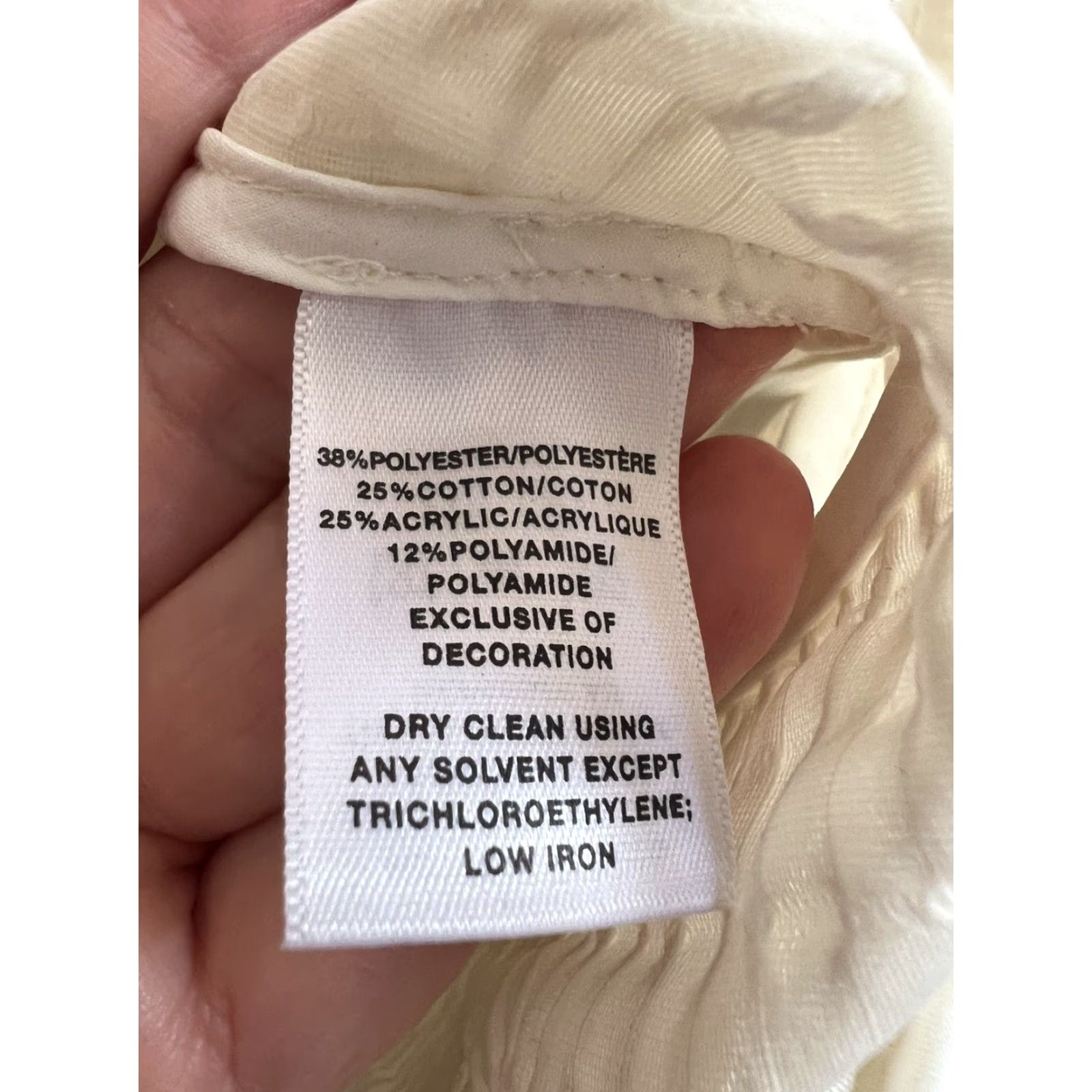 Vintage Lafayette 148 New York Cream Open Lagenlook Jacket Women's Open Front Cardigan Long Sleeve Ivory L x Large Size L / US 10 / IT 46 - 7 Thumbnail