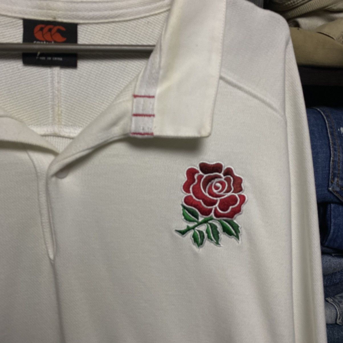 Canterbury of New Zealand Vintage Canterbury England o2 rugby big logo 00’s longsleeve Size US XXL / EU 58 / 5 - 3 Thumbnail