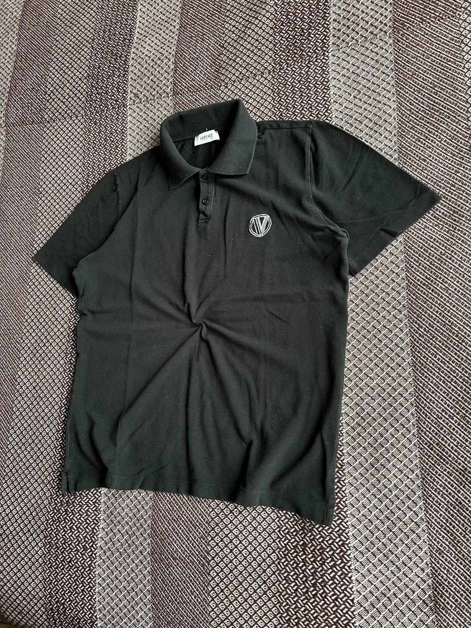 Versace Versace Collection Small Logo Solid Style Polo Shirt Size US L / EU 52-54 / 3 - 2 Thumbnail
