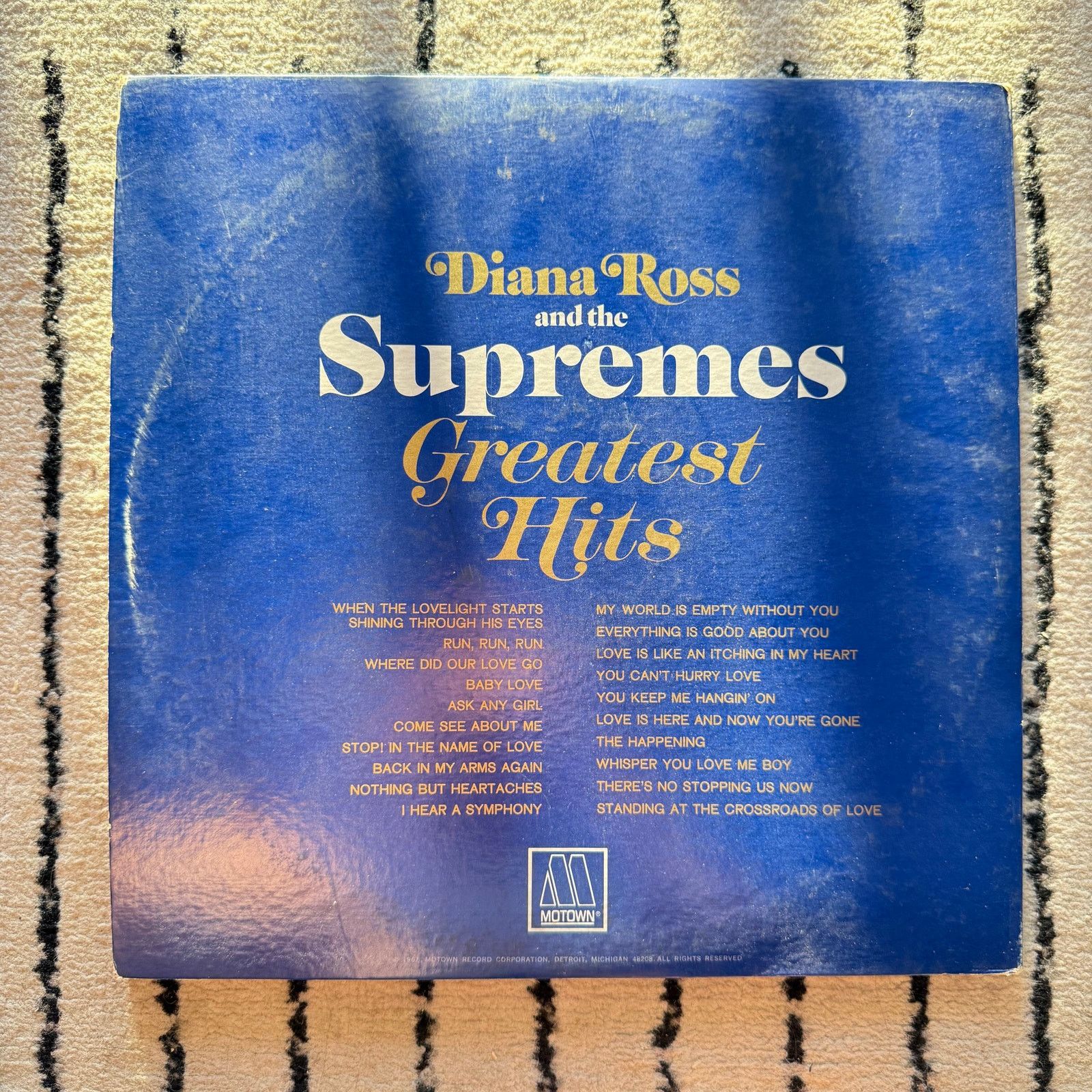 Vintage Vtg Diana Ross Supremes 2-663 1967 Rockaway w Prints VG+ Size ONE SIZE - 20 Thumbnail