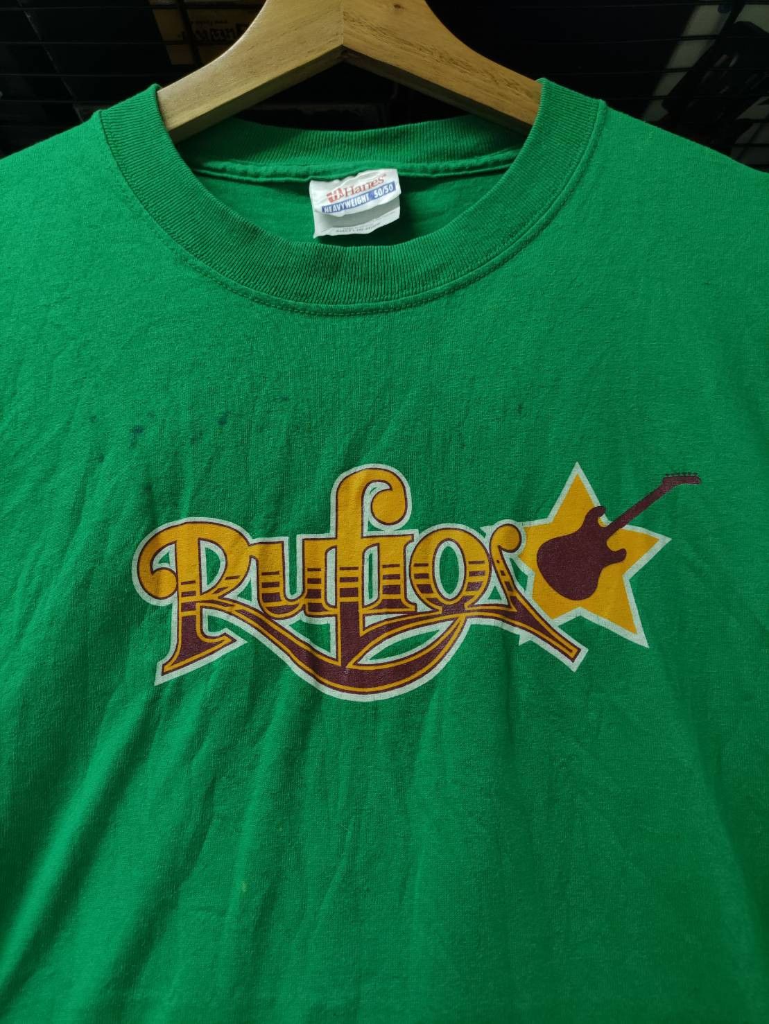 Band Tees Vtg 00's Rufio Guitar Star Logo T-Shirt Size US L / EU 52-54 / 3 - 1 Thumbnail