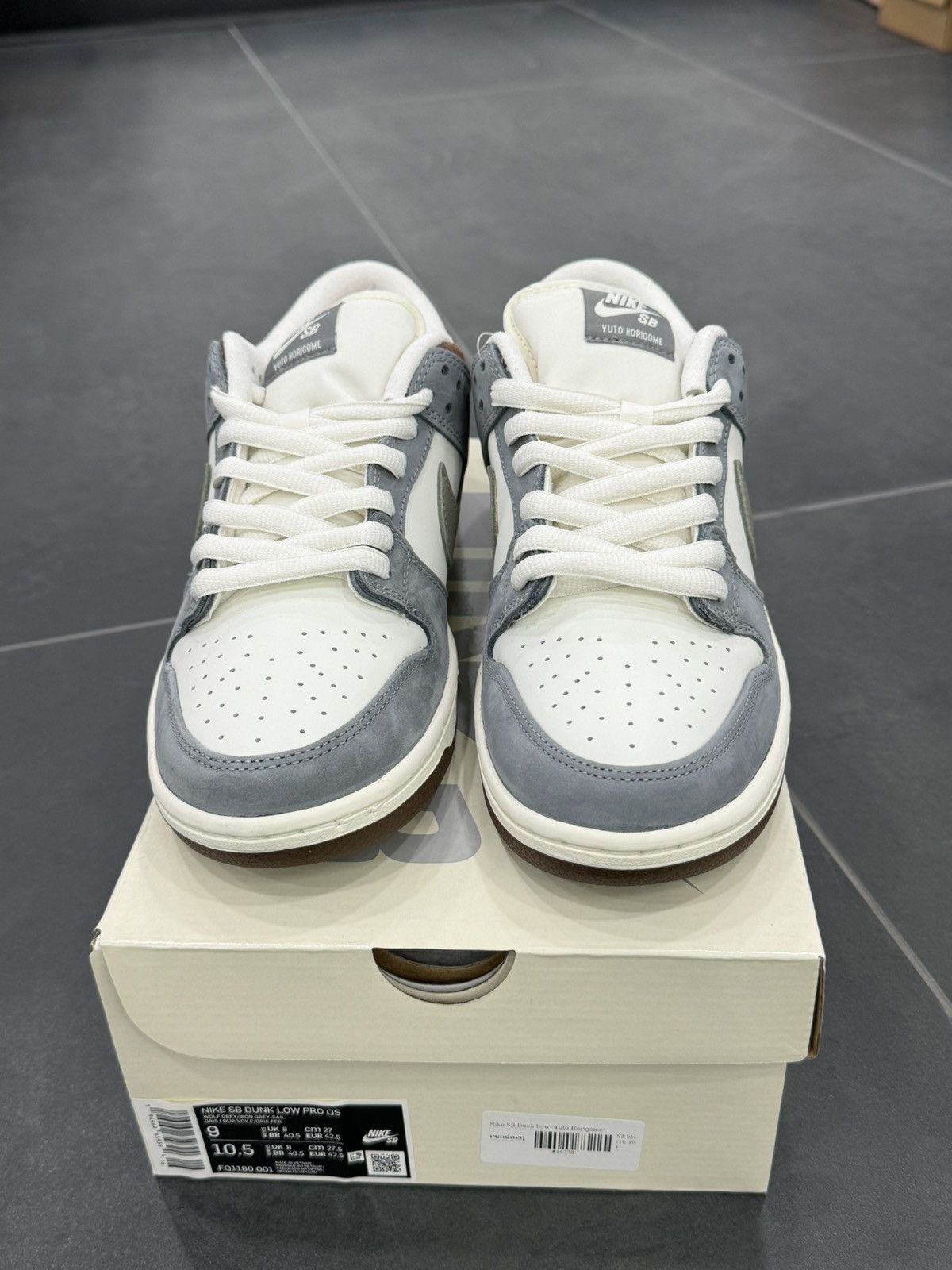 image of Nike Sb Dunk Low - Yuto Horigome Shoes in Wolf Grey, Men's (Size 9)