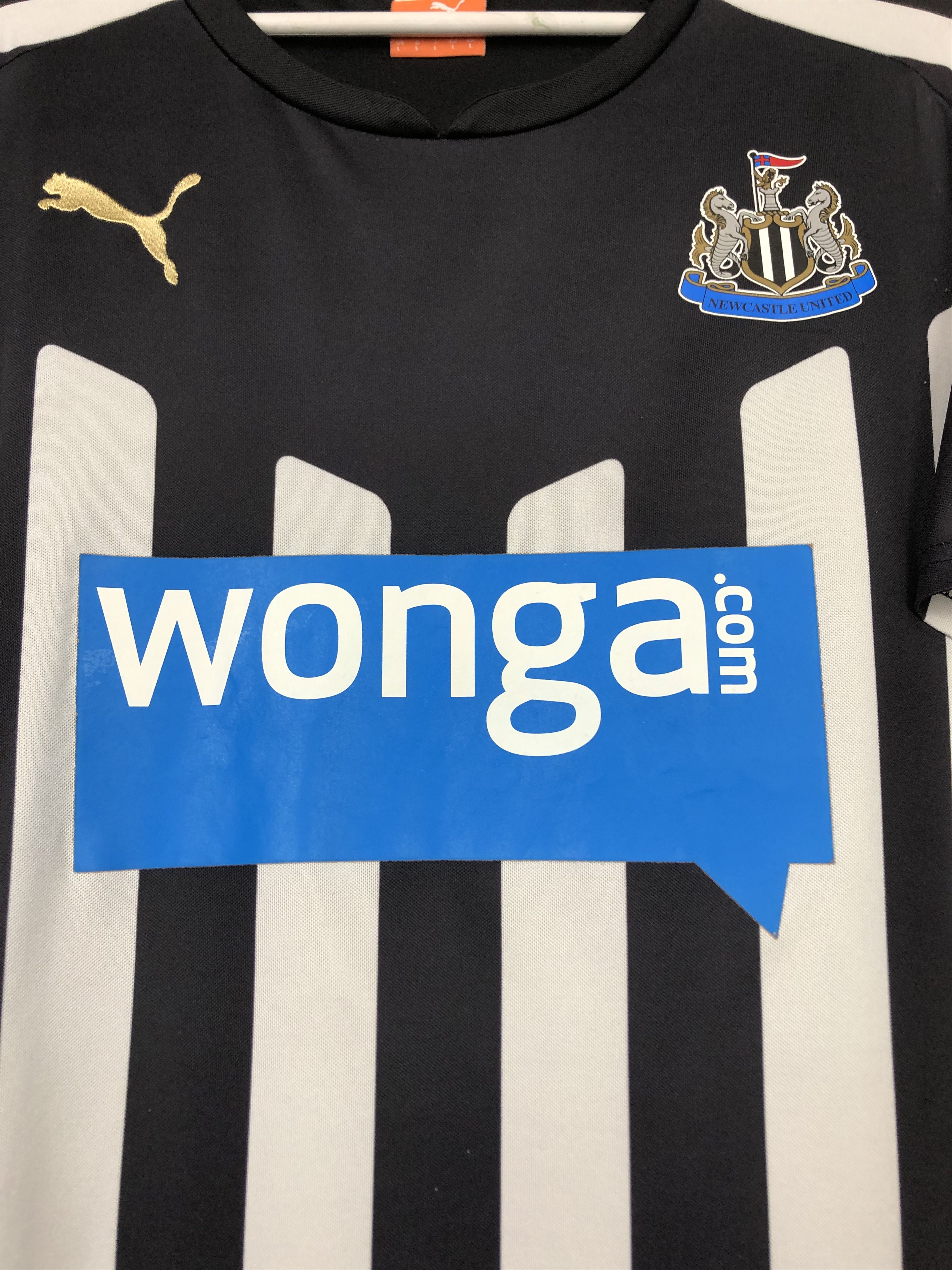 Other Newcastle United Home Football Shirt 2014 Soccer Jersey Size US L / EU 52-54 / 3 - 3 Thumbnail