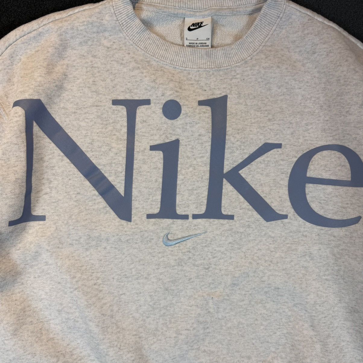Nike Nike Phoenix Fleece Oversized CrewNeck Logo Sweatshirt Small Size S / US 4 / IT 40 - 2 Thumbnail