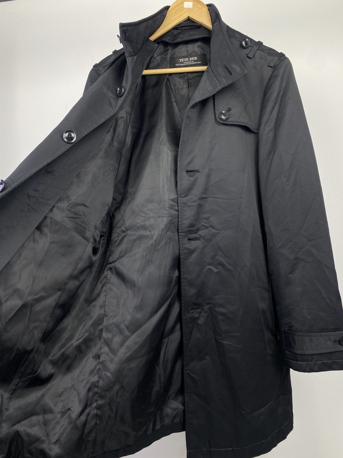 Japanese Brand Tete due by Kazutaka Katoh nylon Trench Coat Size US L / EU 52-54 / 3 - 7 Thumbnail
