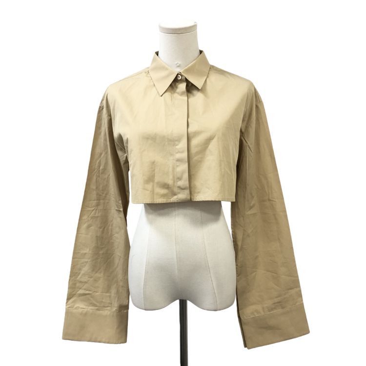 Loewe Loewe Beige Cotton Button Up Shirt Size 34 Size XXS / US 00 / IT 34 - 1 Thumbnail