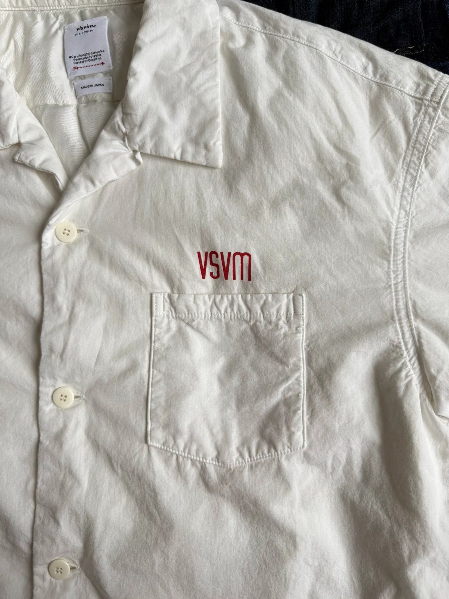 Visvim VISVIM 24AW WALLIS DOWN SHIRT White Size 3 Friends & Family Size US L / EU 52-54 / 3 - 7 Thumbnail