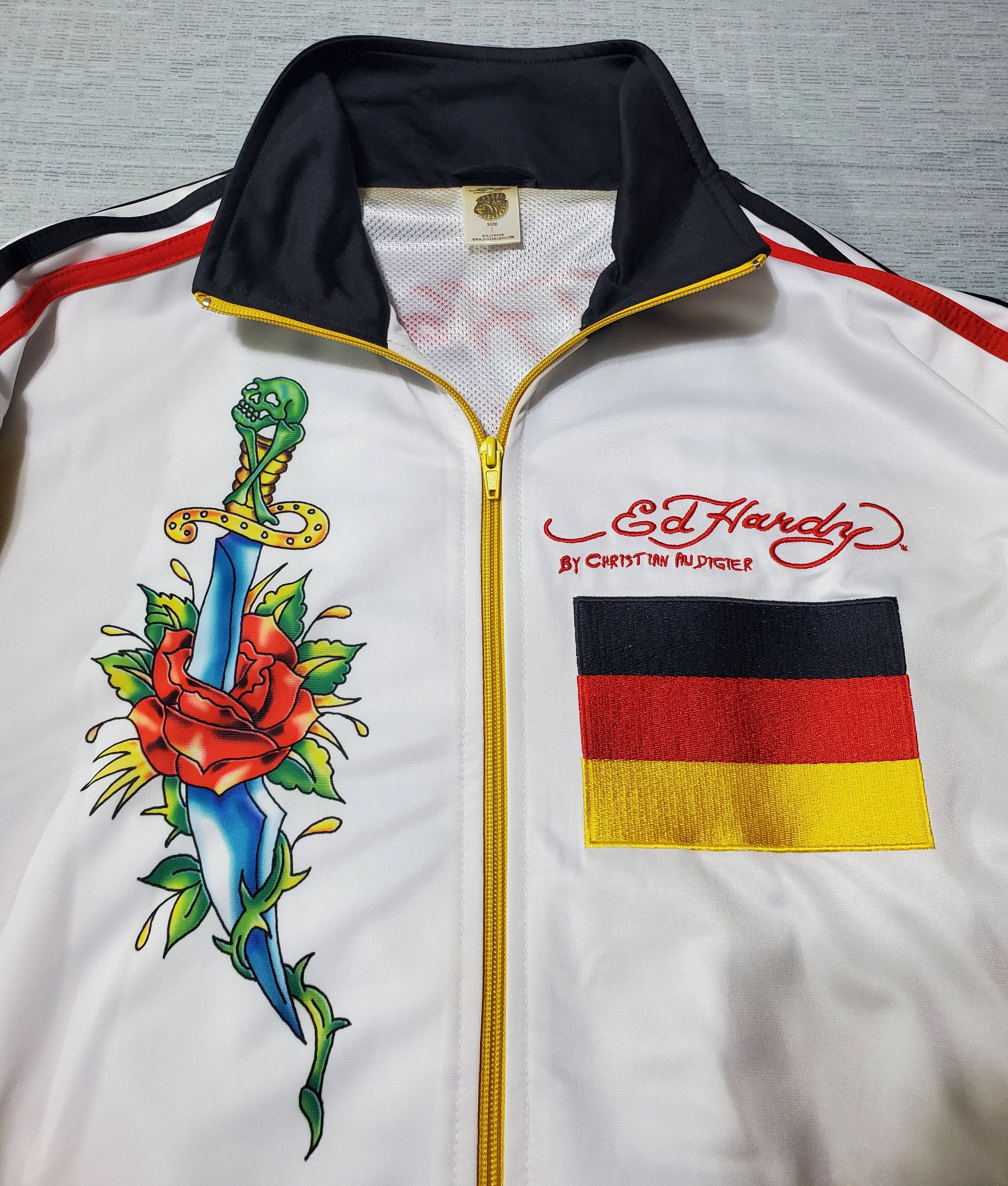 Ed Hardy Ed Hardy Germany Track Jacket Size US L / EU 52-54 / 3 - 3 Thumbnail