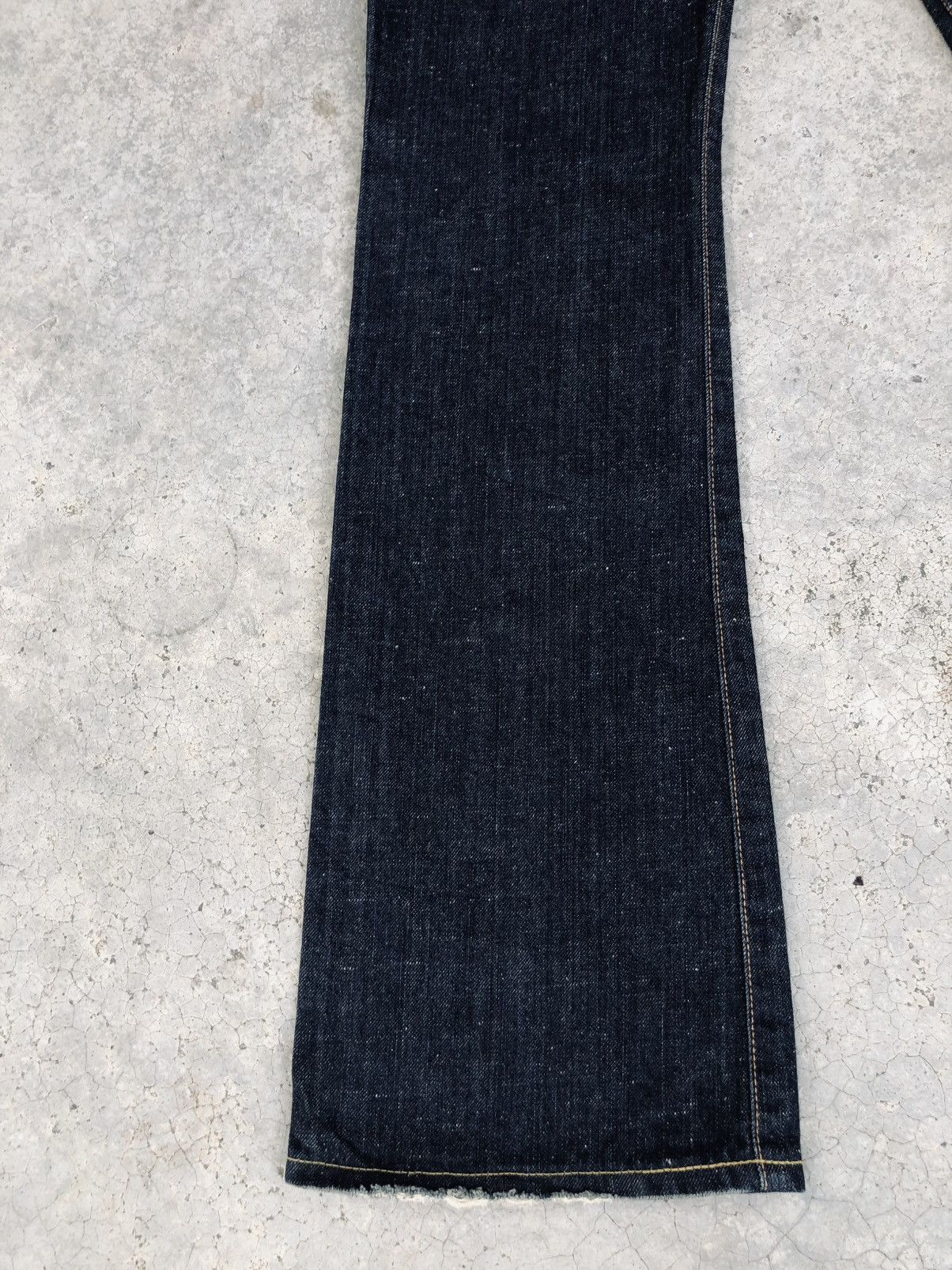 If Six Was Nine Japanese Edwin 511 R Flared Jeans Distressed Jeans Size US 31 - 11 Thumbnail
