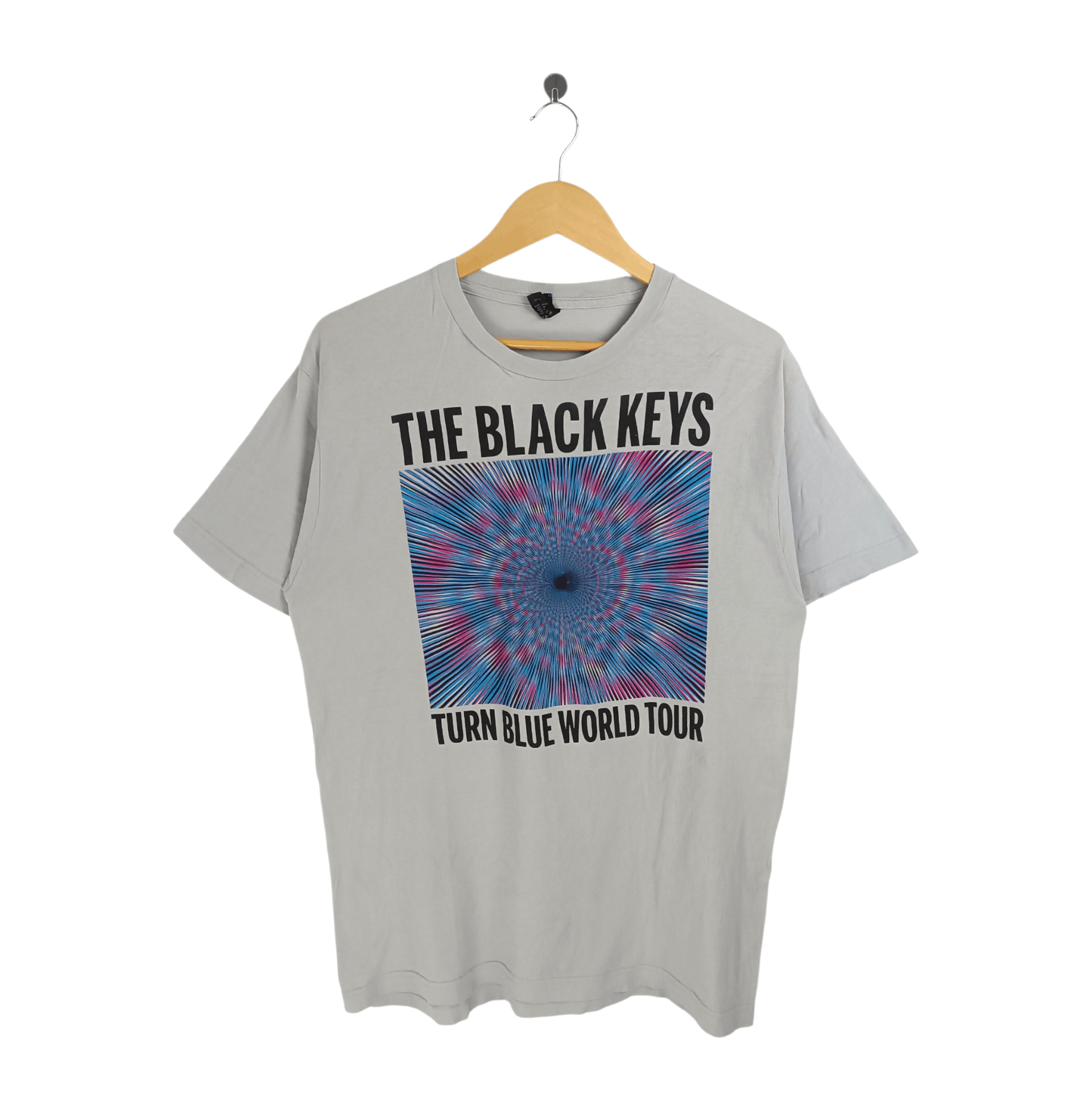 Band Tees VINTAGE '14 THE BLACK KEYS TURN BLUE TOUR white stripes rza Size US L / EU 52-54 / 3 - 1 Thumbnail