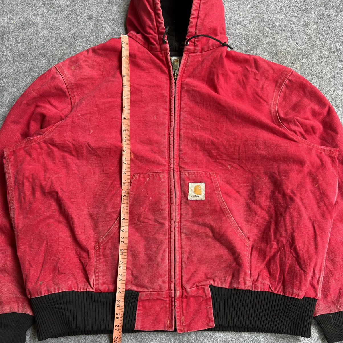 Carhartt × Vintage Vintage Carhartt Active Jacket Blue RED Size US XL / EU 56 / 4 - 6 Thumbnail