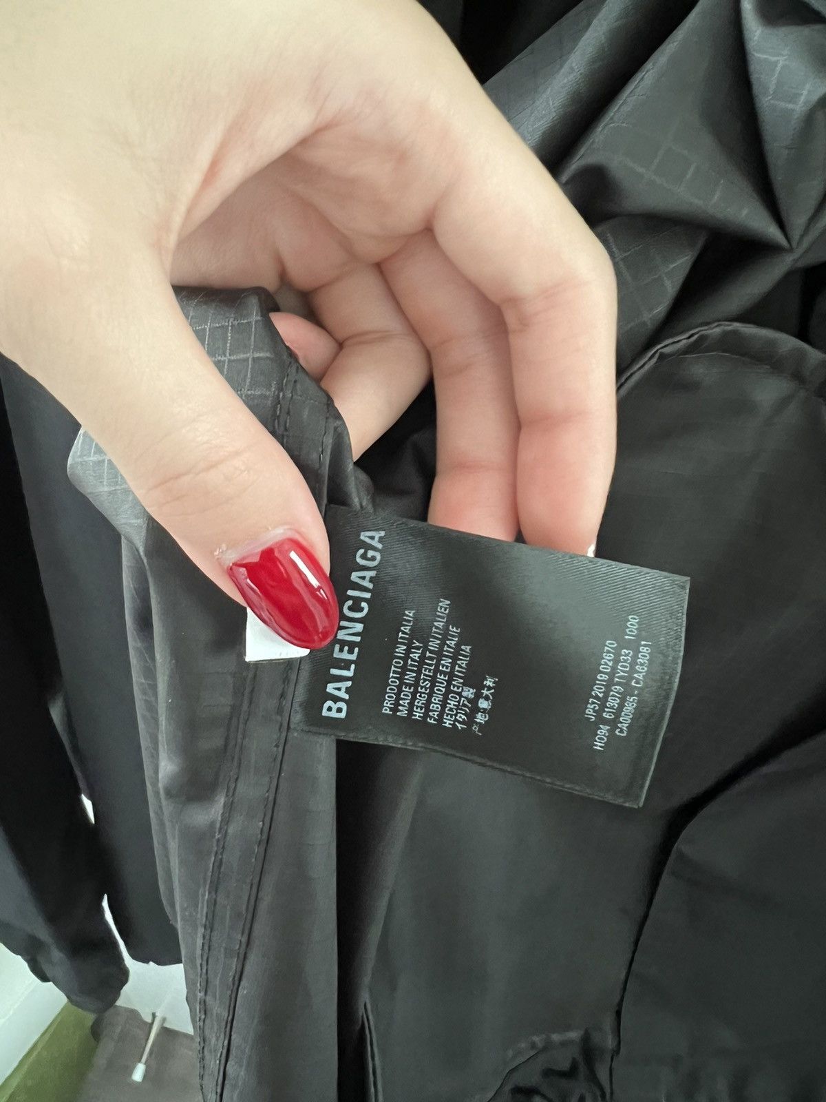 Balenciaga Balenciaga Black Windbreaker Size US M / EU 48-50 / 2 - 4 Thumbnail