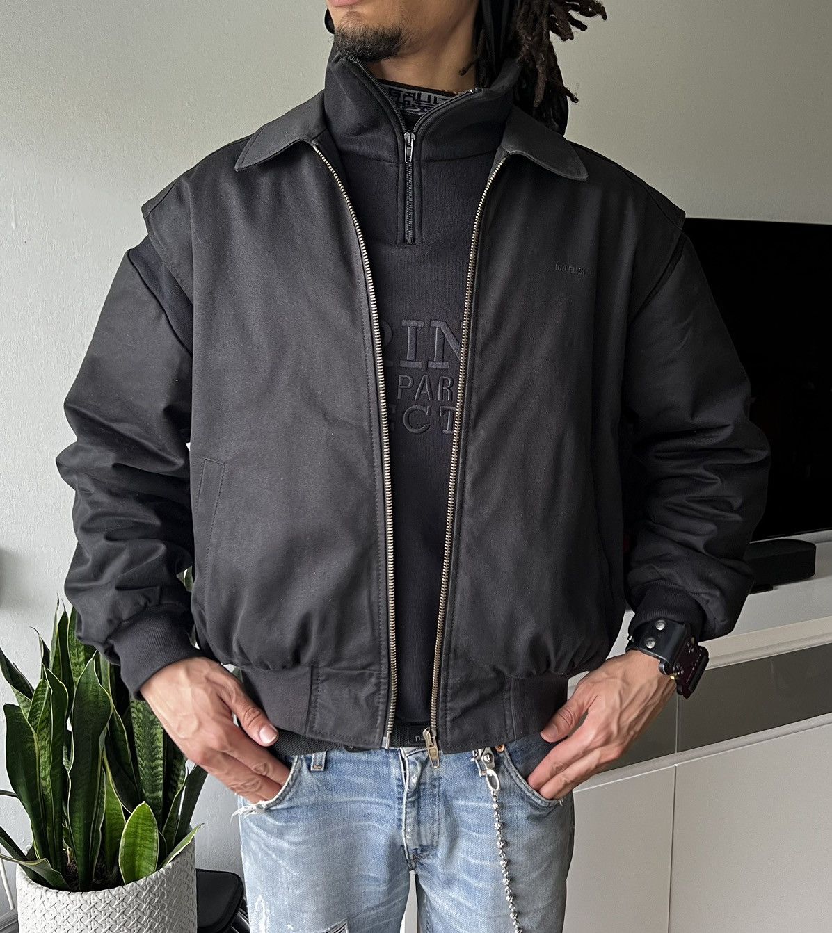Balenciaga Balenciaga fw 19 twin set bomber ( demna era ) Size US L / EU 52-54 / 3 - 3 Thumbnail