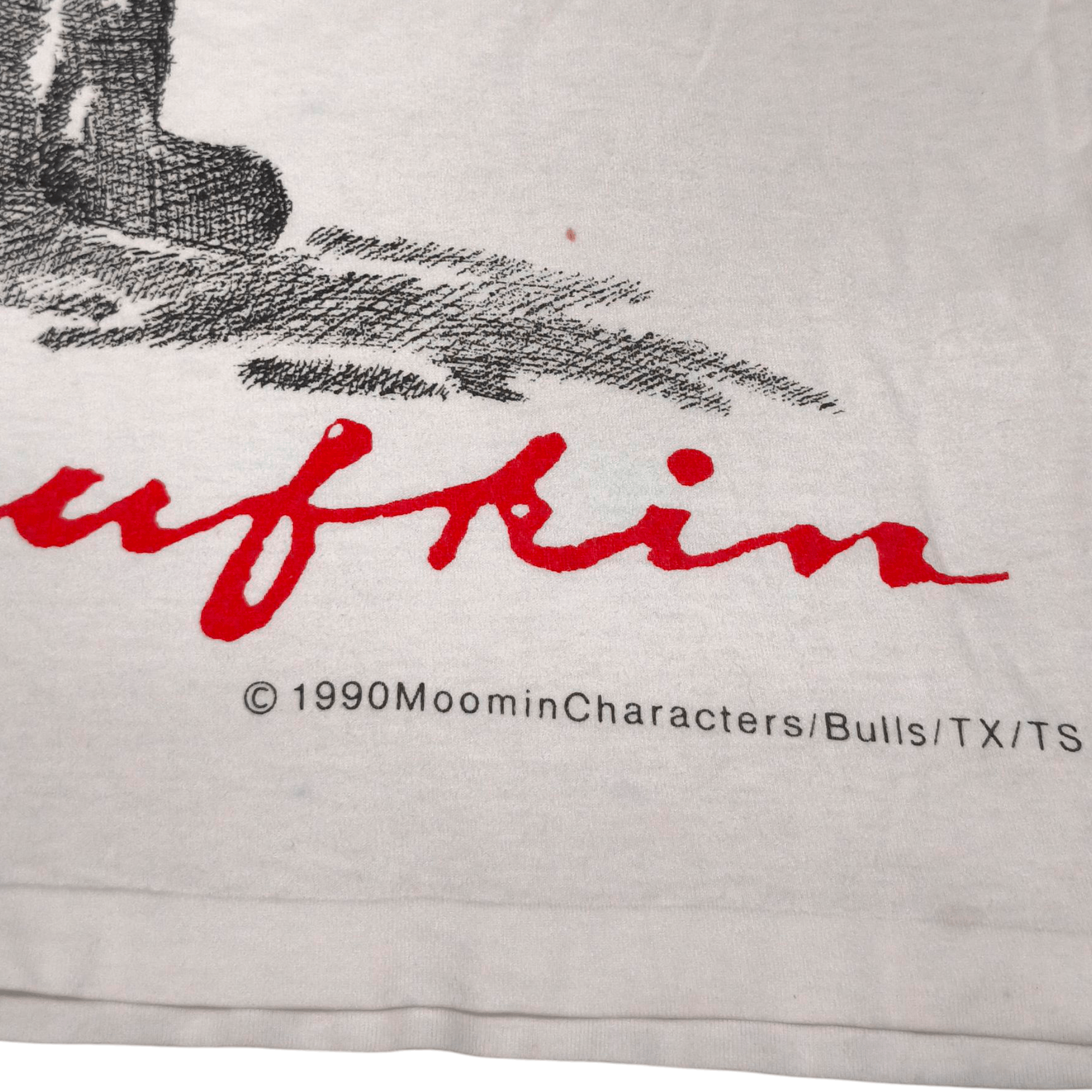 Anime Vintage 1990 Snufkin Moomin T-Shirt Rare Japan Size US M / EU 48-50 / 2 - 3 Thumbnail