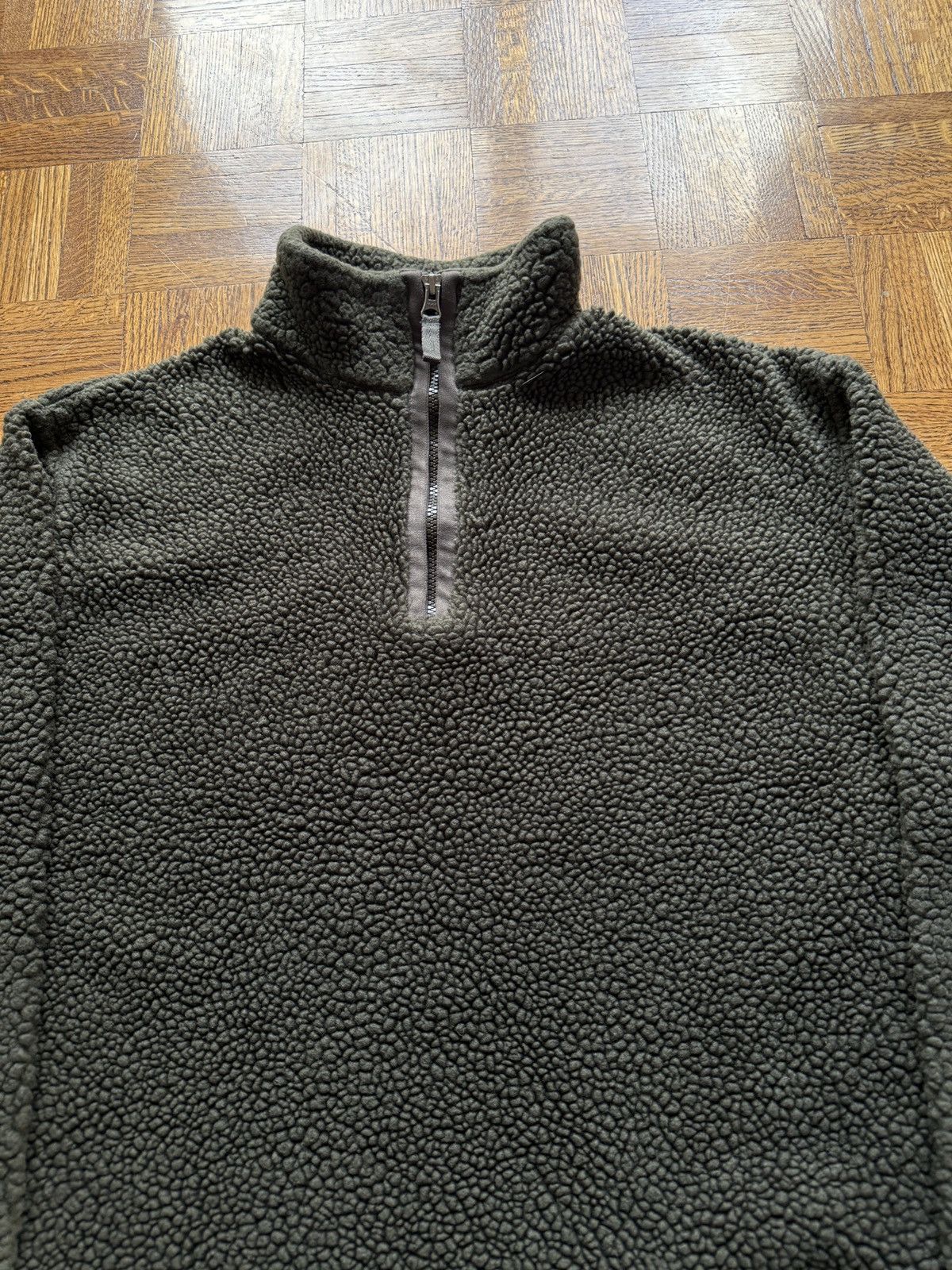 Gap Vintage 90s Gap Deep Pile Fleece Quarter Zip Pullover Size US S / EU 44-46 / 1 - 2 Thumbnail