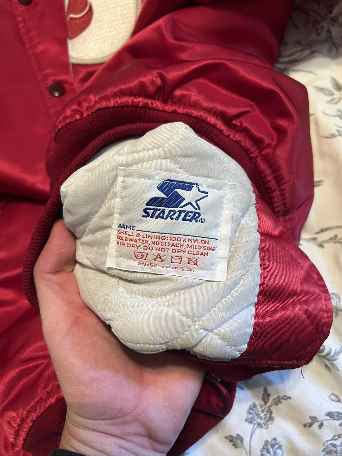 Starter Vintage x Philadelphia Phillies Bomber x Satin Red Size US L / EU 52-54 / 3 - 5 Thumbnail