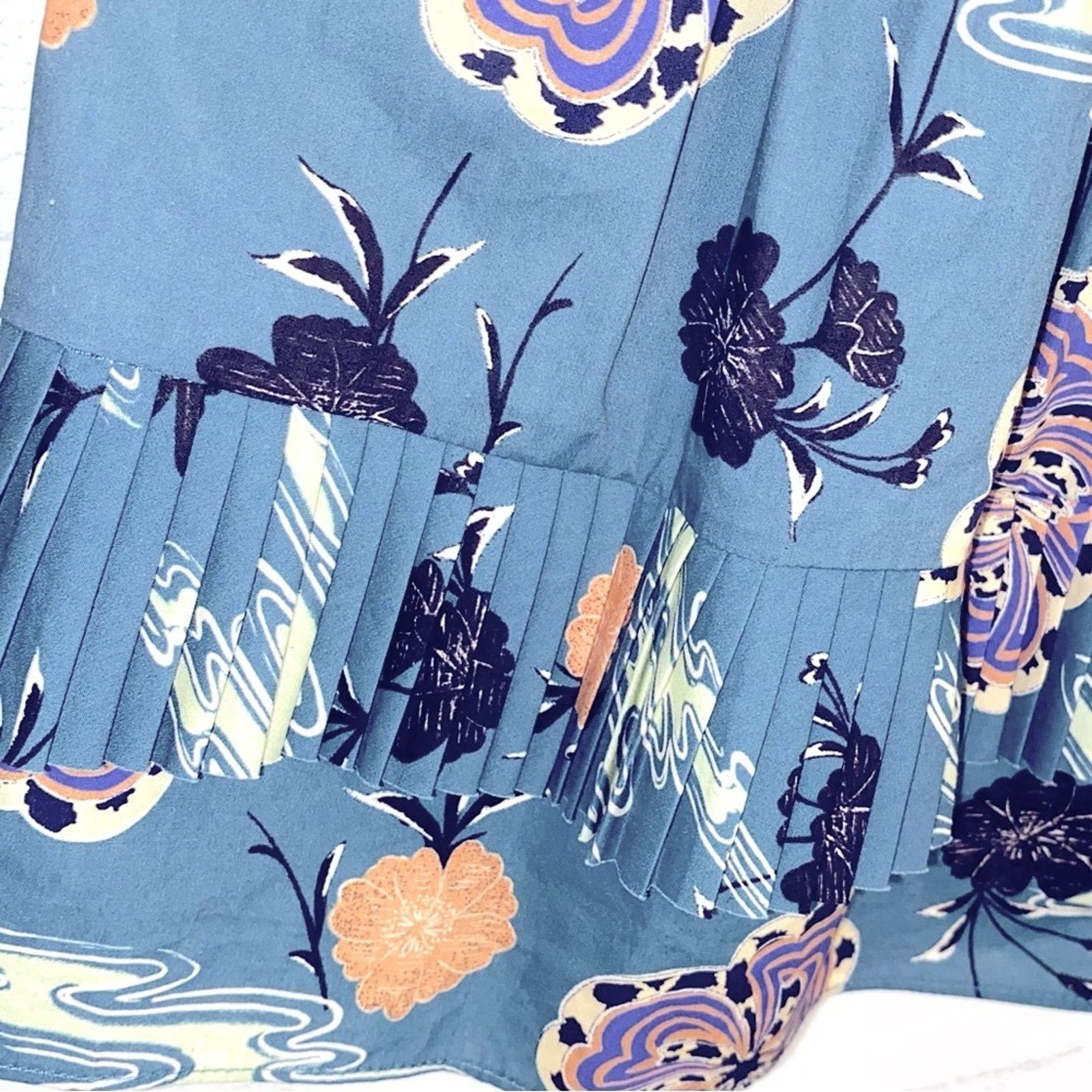 Ulla Johnson Ulla Johnson $398 Naomi Dress River Sz 2 EUC Size XS / US 0-2 / IT 36-38 - 7 Thumbnail