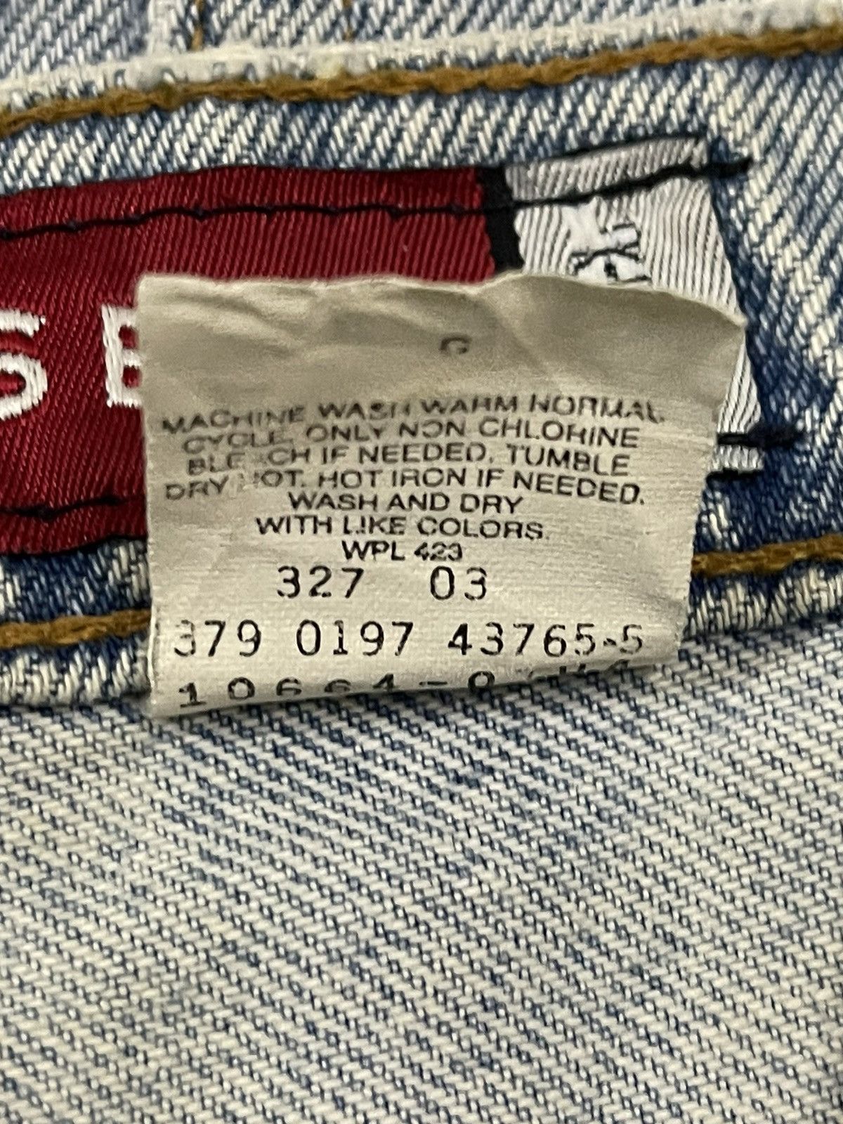 Silver Levis Vintage スコア Tab Jeans Loose Style Wash Blue アート・デザイン・音楽