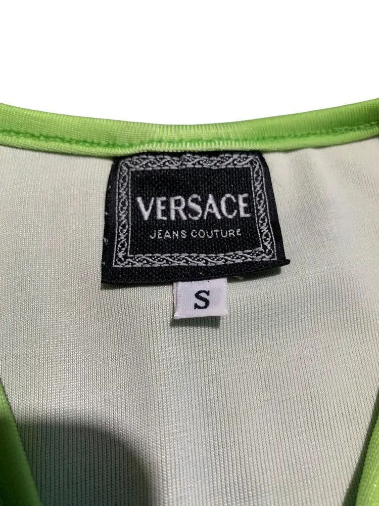 Versace Versace jeans couture medusa halfzip crop top Size S / US 4 / IT 40 - 8 Thumbnail