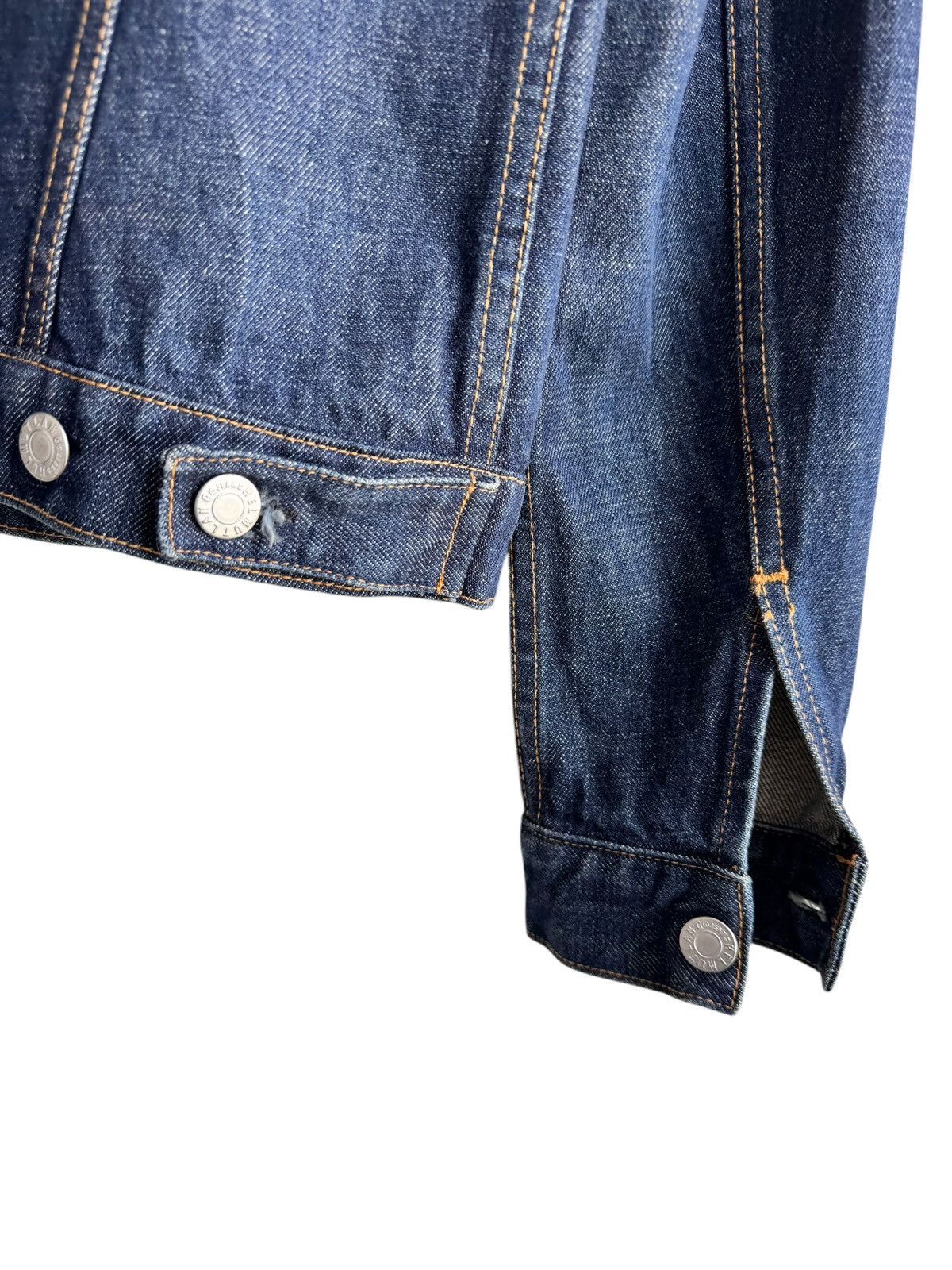 Designer × Helmut Lang Vintage 80s Helmut Lang Classic Denim Trucker jacket Size US XXS / EU 40 - 7 Thumbnail