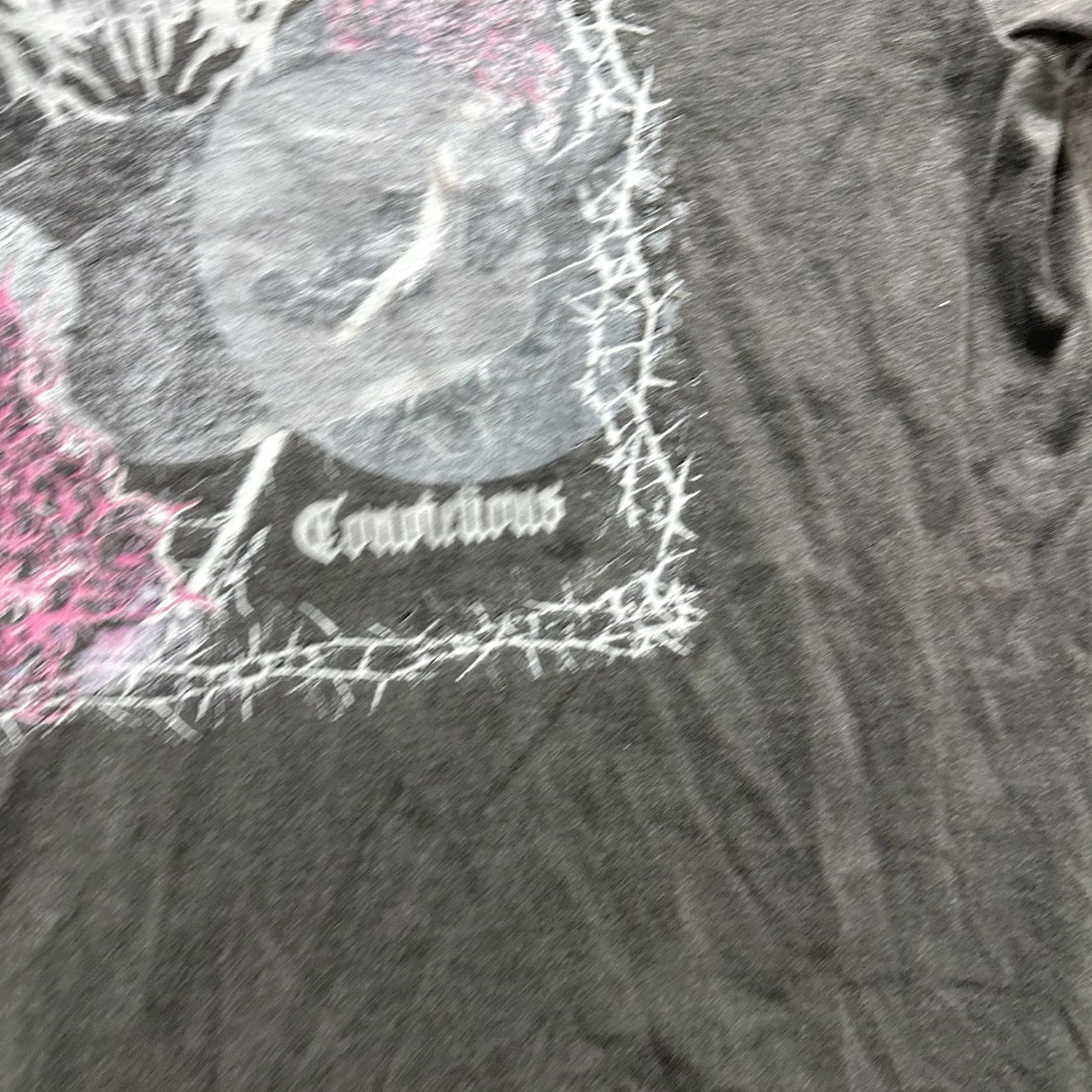 Comfort Colors Comfort Colors Shirt Mens Large Black Graphic Band Metal Convulsions Size US L / EU 52-54 / 3 - 7 Thumbnail