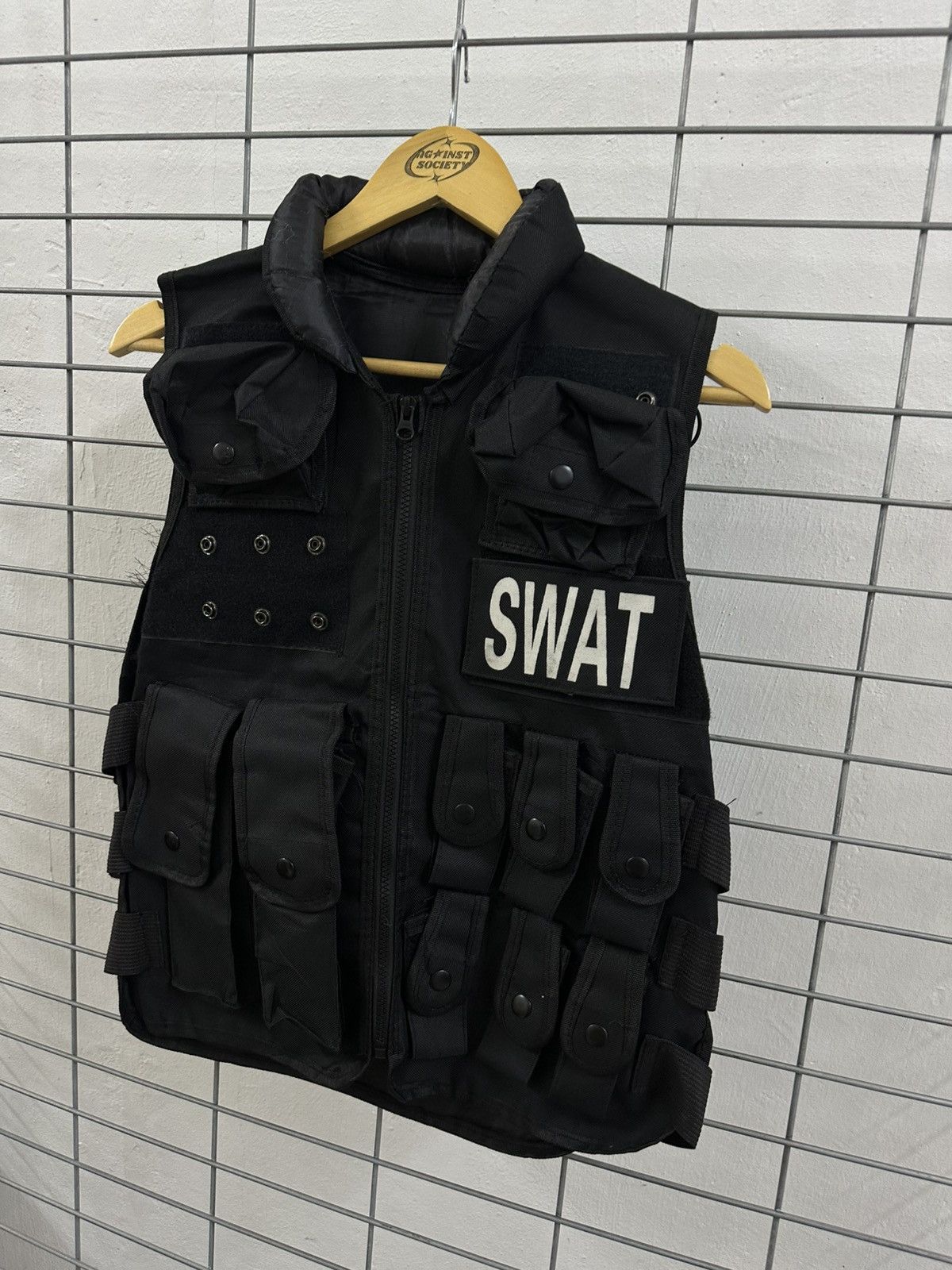 Vintage Vintage SWAT Vest Sleeveless Uniform Tactical Jacket Size 36S - 3 Thumbnail