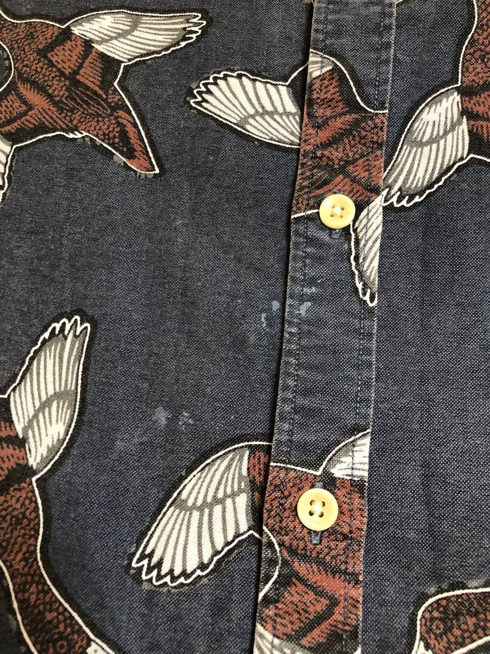 Allsaints Vintage bird print Shirt Allsaints crazy Y2K slim fit Size US XS / EU 42 / 0 - 5 Thumbnail