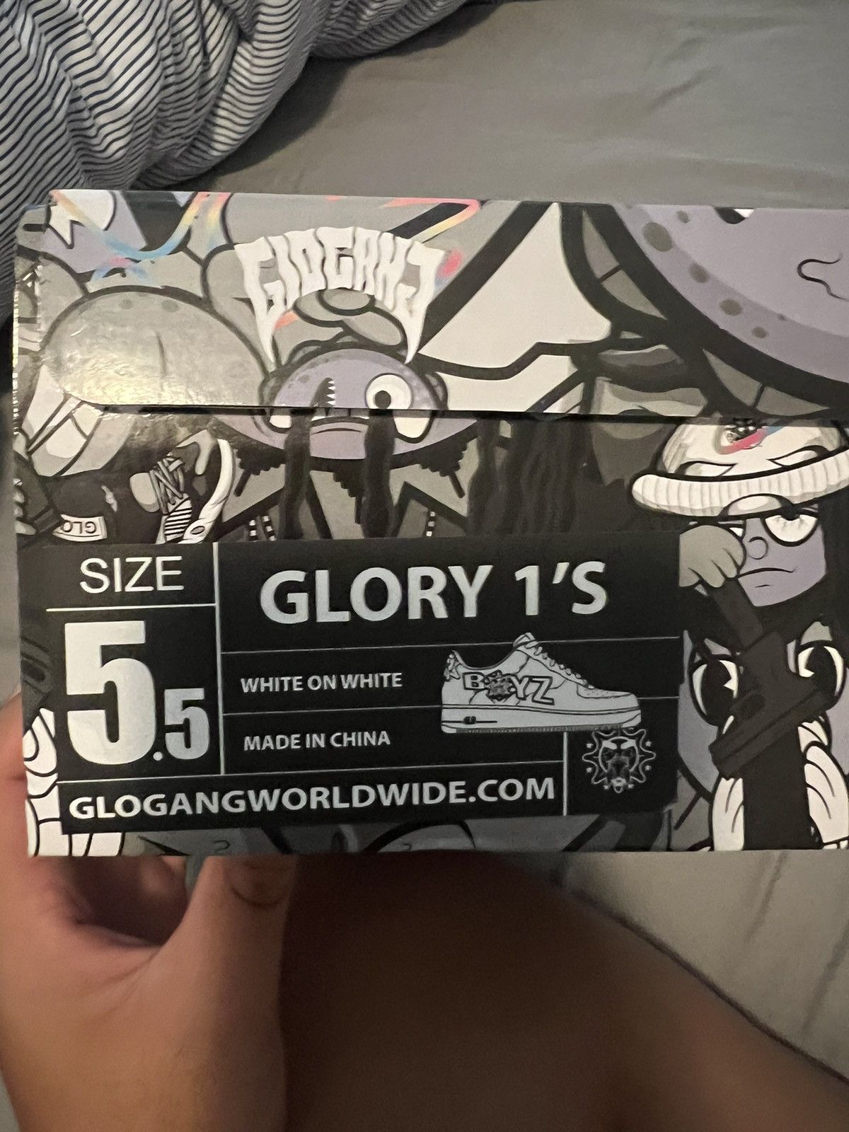 glo gang air force 1s