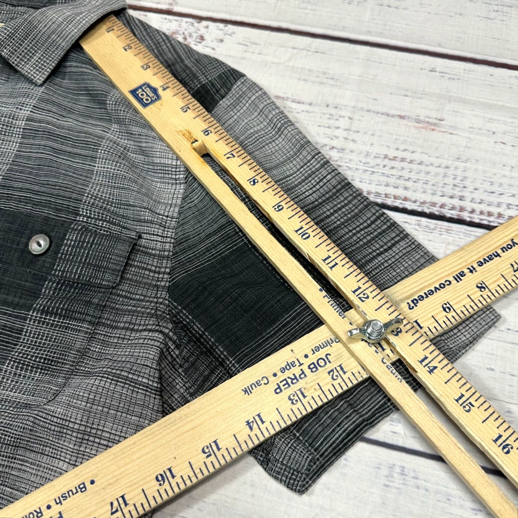 Tommy Bahama Tommy Bahama Womens Silk Cotton Button-Up Short Sleeve Shirt Sz S Gray Collar Shirt Womens Short Sleeve Button-Up Silk Cotton Gray Collar Size S / US 4 / IT 40 - 3 Thumbnail