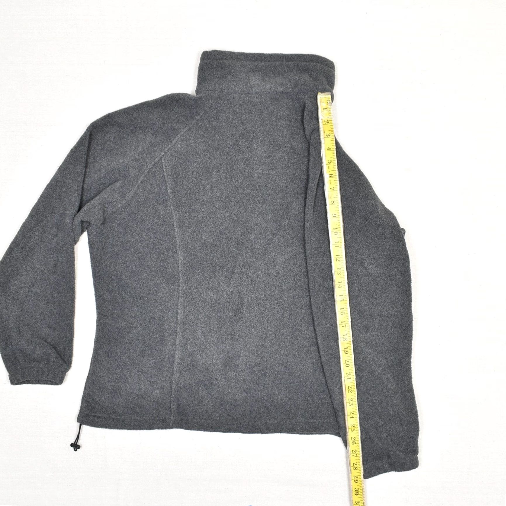 Vintage Columbia Jacket Full Zip Gray 2X Men Big 2X Fleece Polyester Solid Pockets Jacket Size US XXL / EU 58 / 5 - 6 Thumbnail