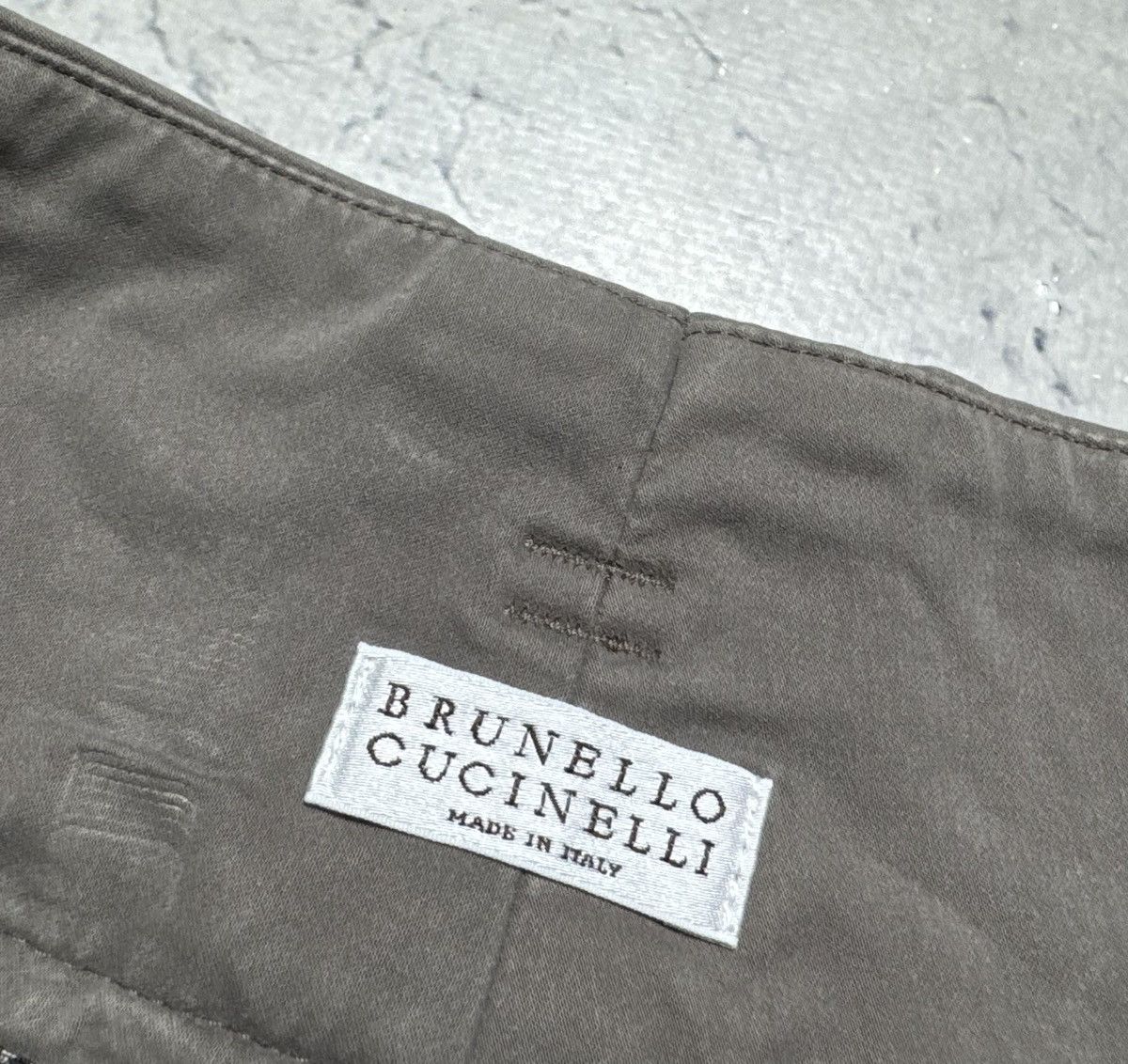 Brunello Cucinelli Brunello Cucinelli Women’s Trousers Pants Luxury Vintage Size 28" / US 6 / IT 42 - 4 Thumbnail