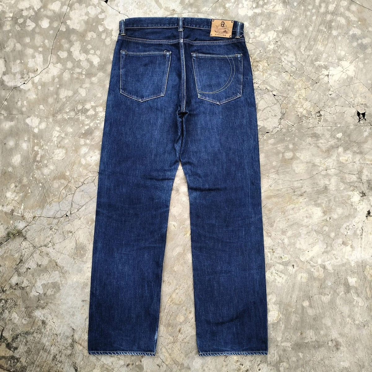 Momotaro 13.5oz. Kakishibu Dyed Selvedge Jeans (Slim Tapered