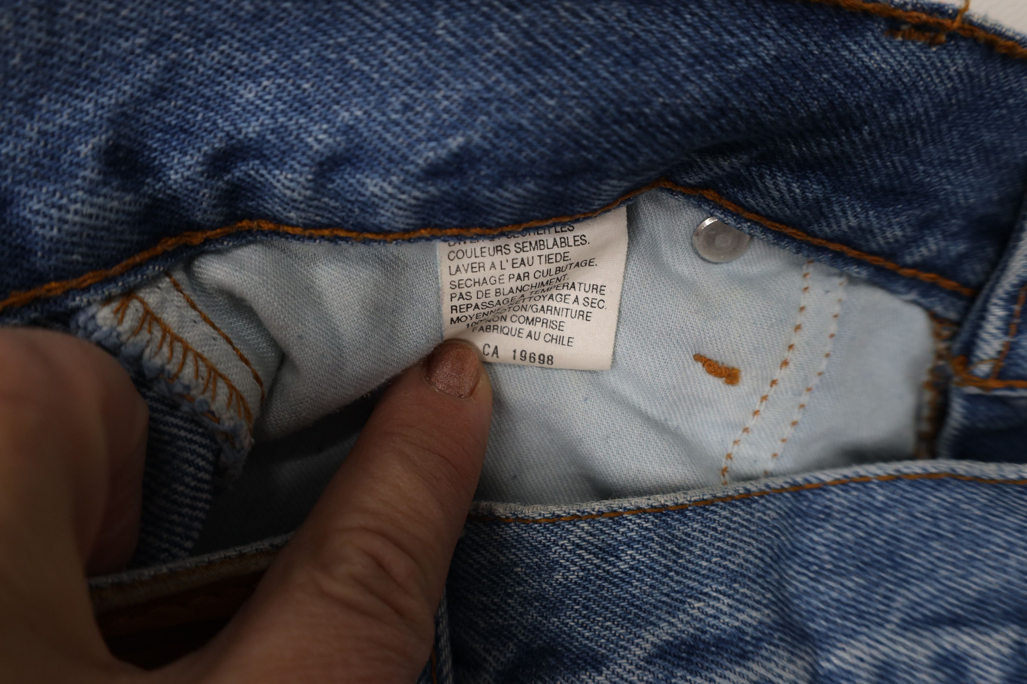 Vintage Vintage 90s Y2K Streetwear Relaxed Babydoll Denim Jeans Size 30" / US 8 / IT 44 - 10 Thumbnail