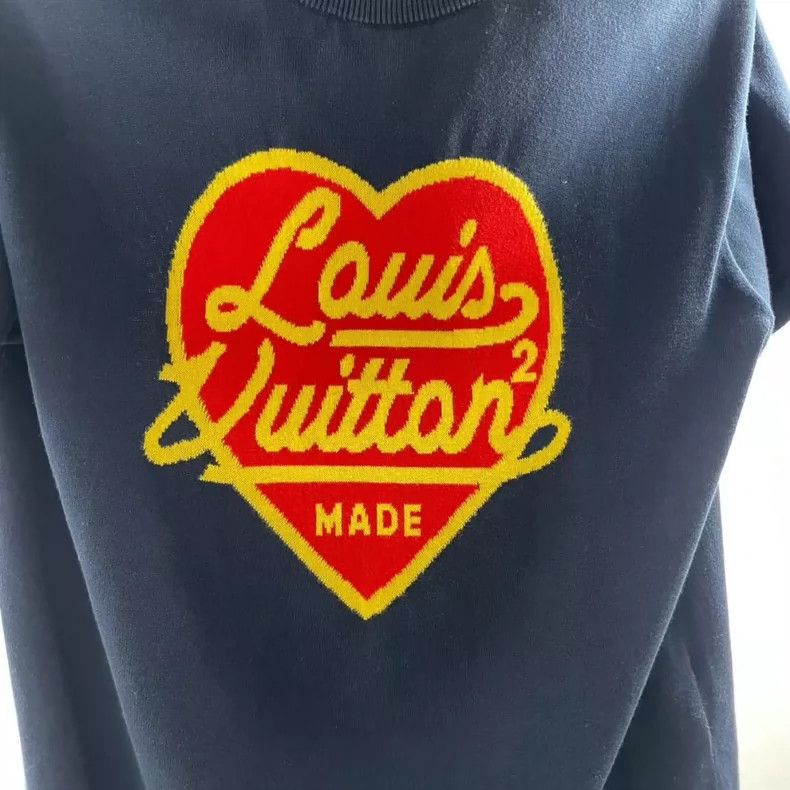 Louis Vuitton Louis Vuitton Co-branded nigo love knit short sleeve Size US M / EU 48-50 / 2 - 3 Thumbnail