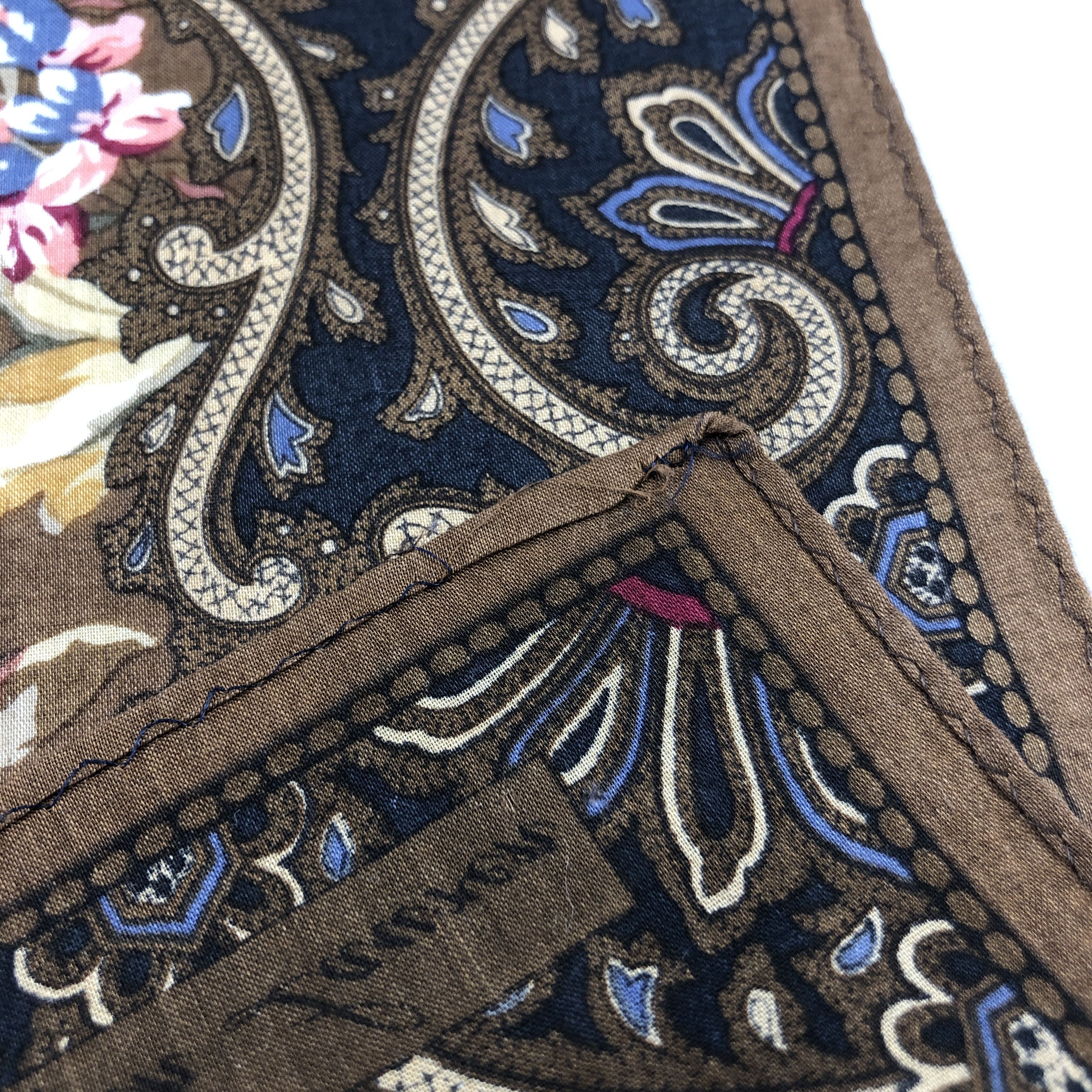 Ralph Lauren Vintage Ralph Lauren Handkerchief Neckerchief Bandana H3168 Size ONE SIZE - 6 Thumbnail