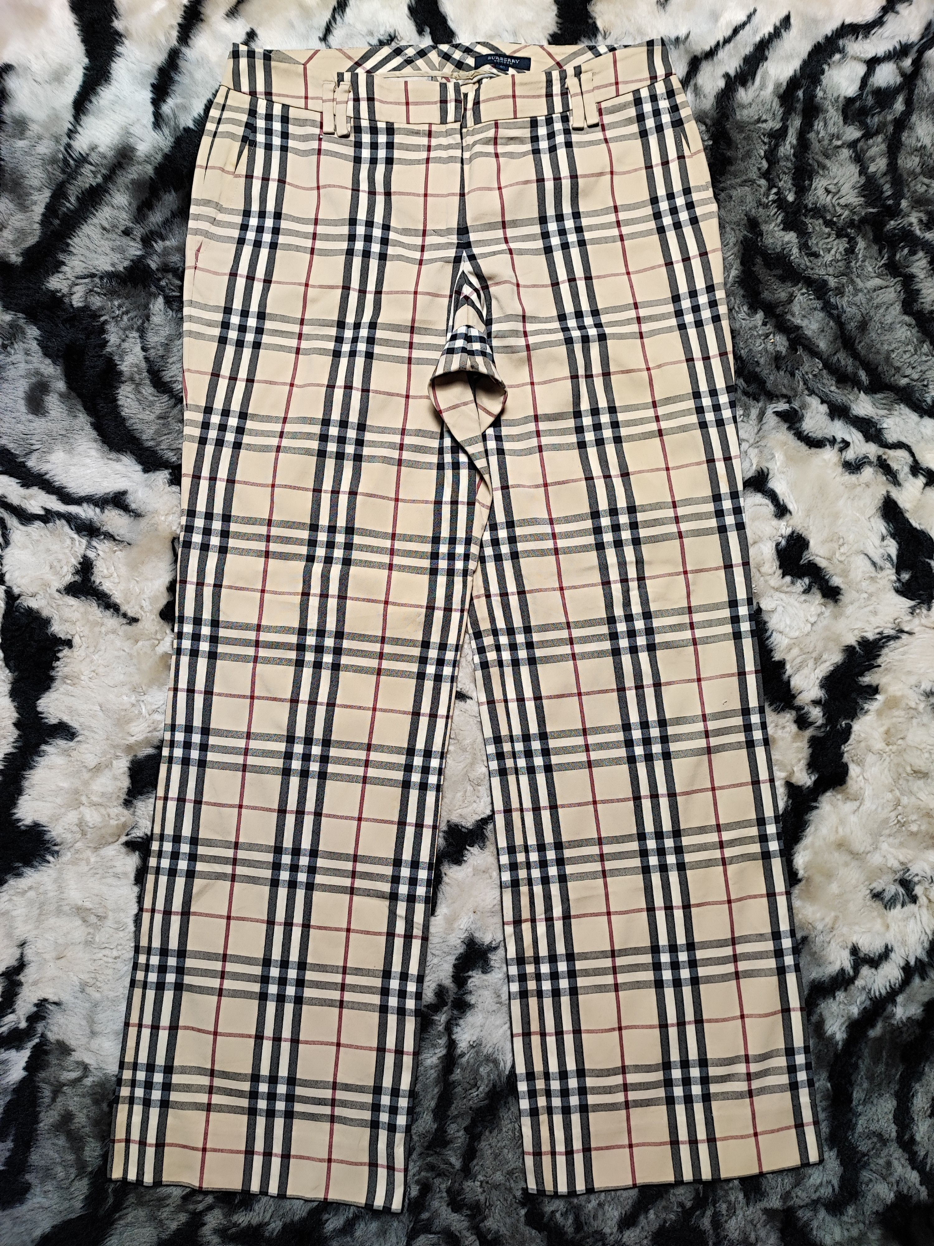 Burberry × Burberry Prorsum Burberry Nova Check Pants Size US 31 - 2 Thumbnail