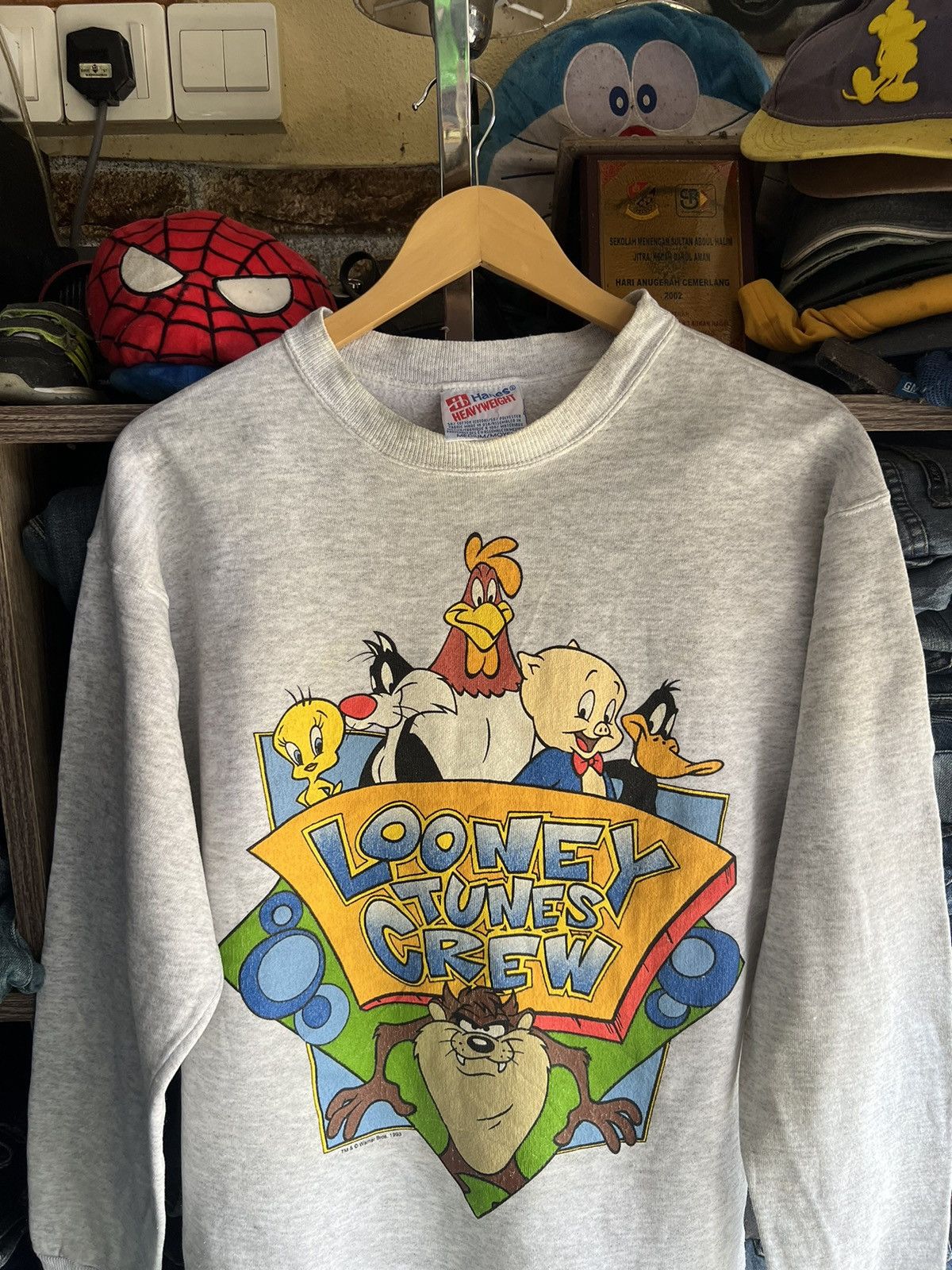 Cartoon Network 🔥Vintage 90s Looney Tunes Crewneck Sweatshirt Size US S / EU 44-46 / 1 - 3 Thumbnail
