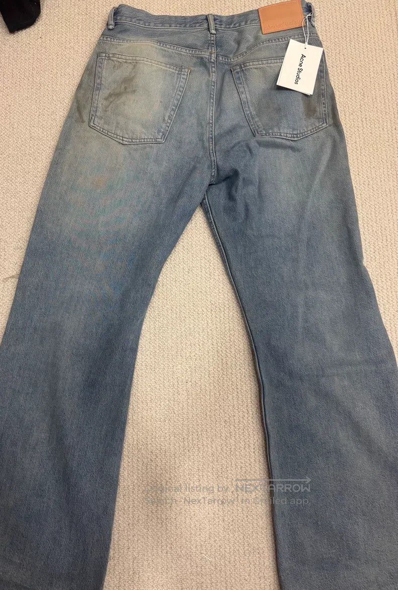 Acne Studios Acne Studios Mud Dyed Ripped Denim Jeans Size US 31 - 2 Thumbnail