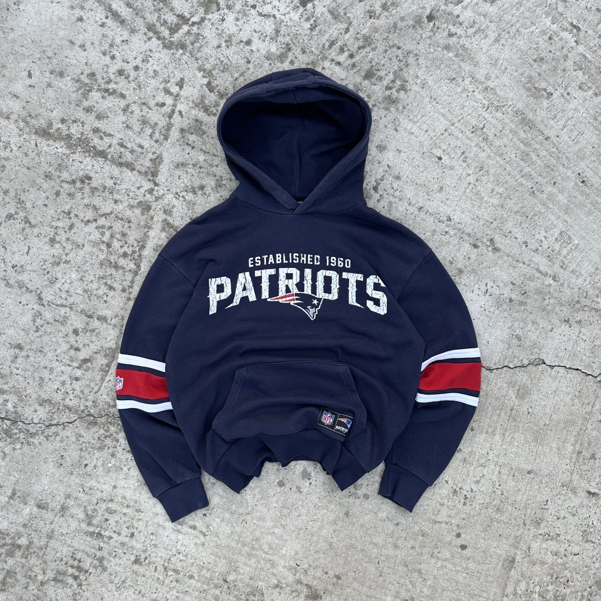 NFL Vintage Japanese Style Patriots NFL Hoodie Crazy Fit Rugby Size US S / EU 44-46 / 1 - 1 Thumbnail