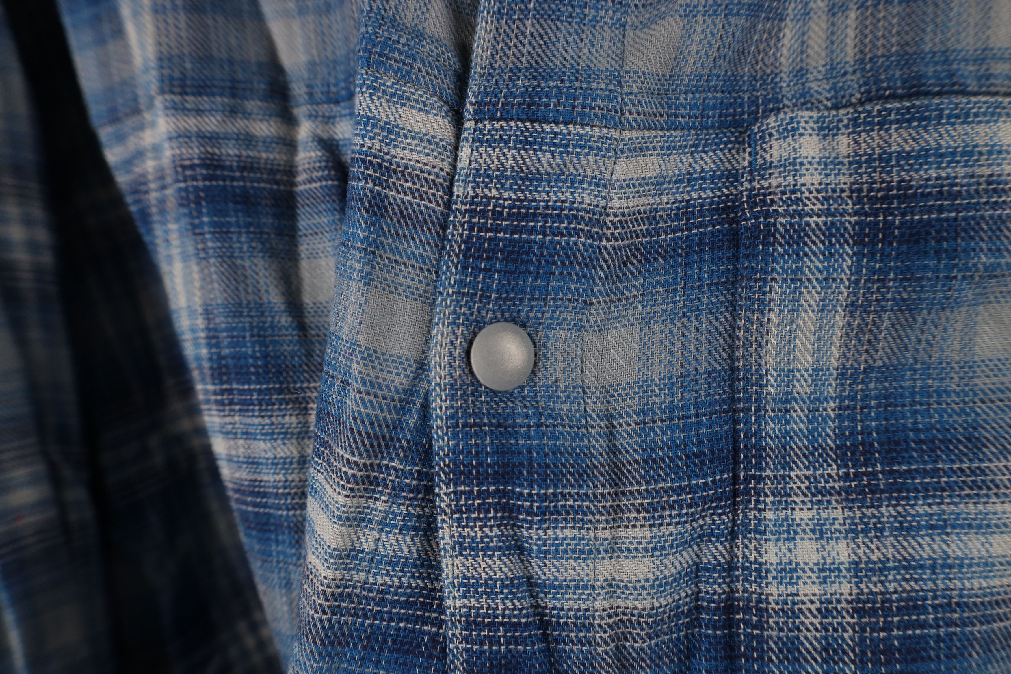 Under Armour Under Armour Flannel Collared Button Shirt Blue Plaid Size US XXL / EU 58 / 5 - 7 Thumbnail