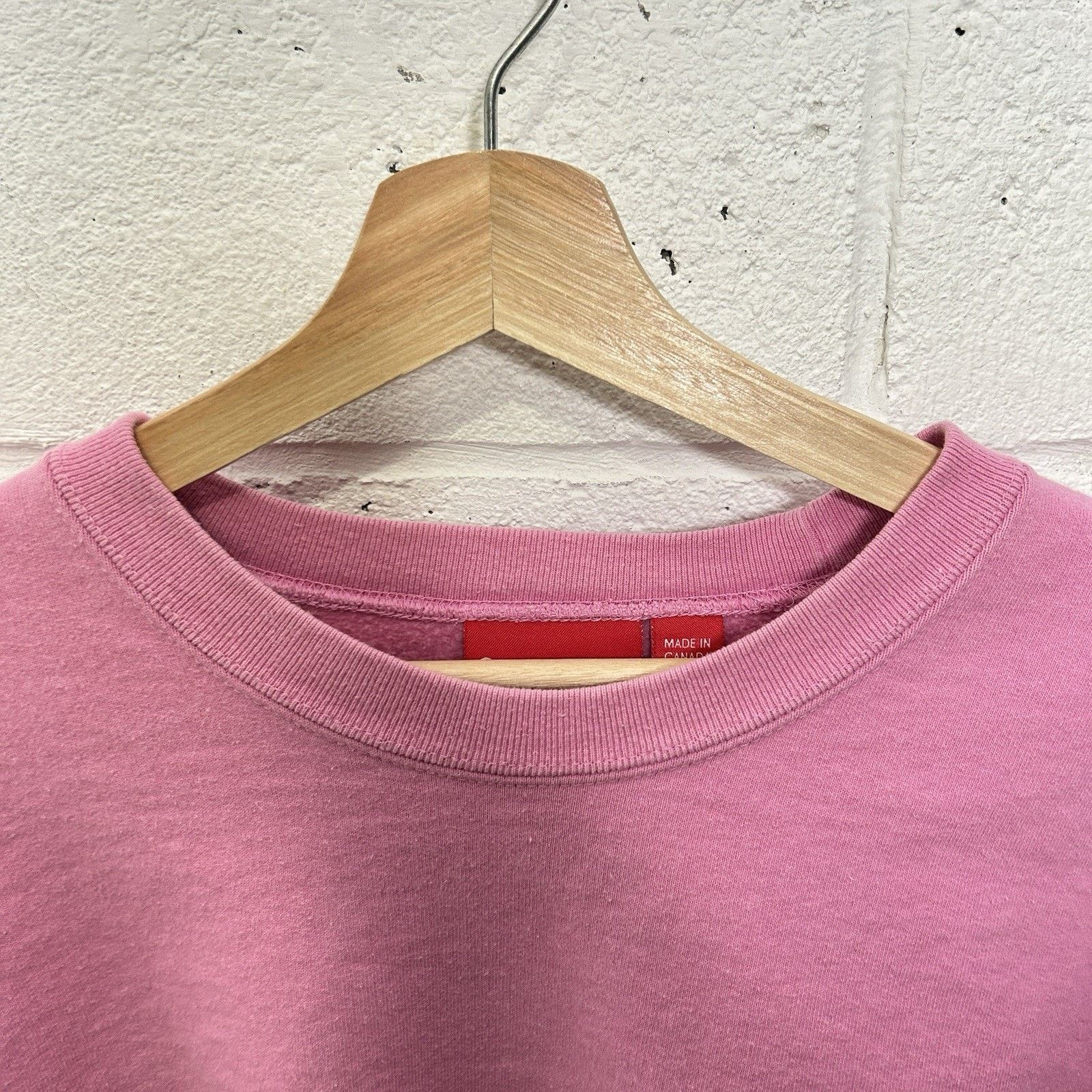 Supreme Supreme Small Box Logo Crewneck “Light Pink” SS22 Size US XL / EU 56 / 4 - 12 Thumbnail