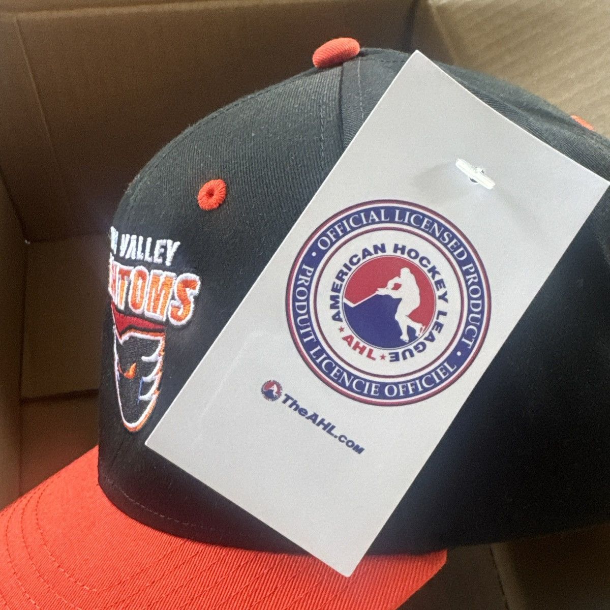 NHL Lehigh Valley Phantoms Hat Philadelphia Flyers Hockey Size ONE SIZE - 6 Thumbnail