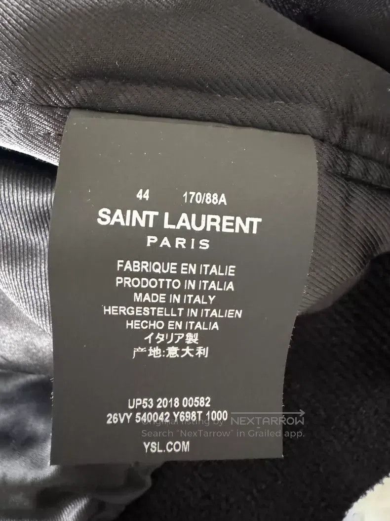 Saint Laurent Paris Saint Laurent Paris Snake Skin Patchwork Jacket i Size US S / EU 44-46 / 1 - 2 Thumbnail