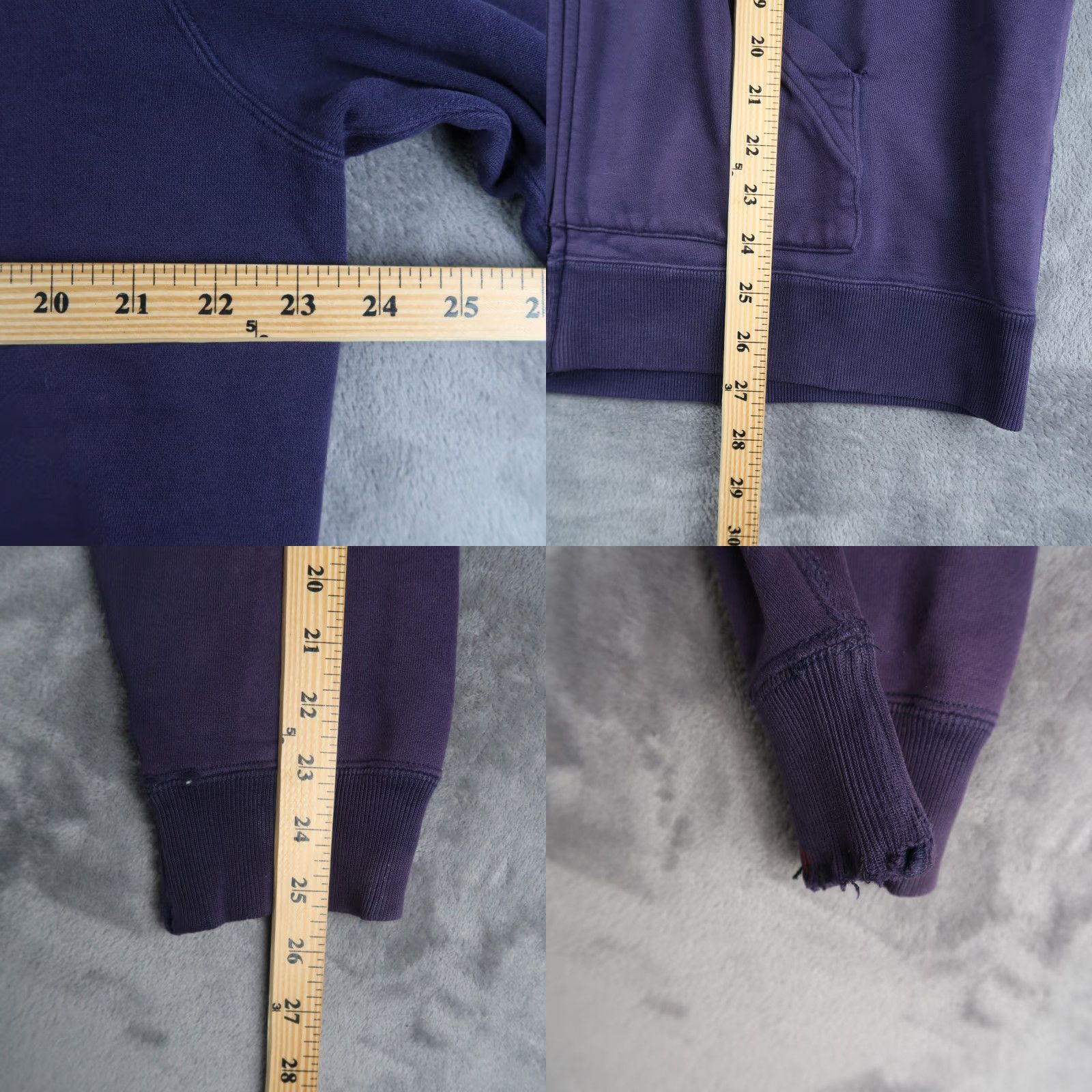 Polo Ralph Lauren VINTAGE Polo Ralph Lauren Hoodie Blue Zip Up Hooded 90s Logo Embroidered Crew Neck Men’s L Large Size Size US L / EU 52-54 / 3 - 9 Thumbnail