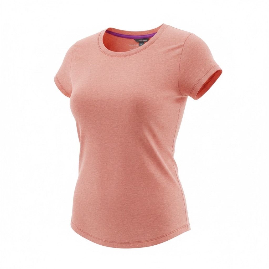 Eddie Bauer Eddie Bauer Women’s Large Coral Short Sleeve T-Shirt L Size L / US 10 / IT 46 - 1 Thumbnail
